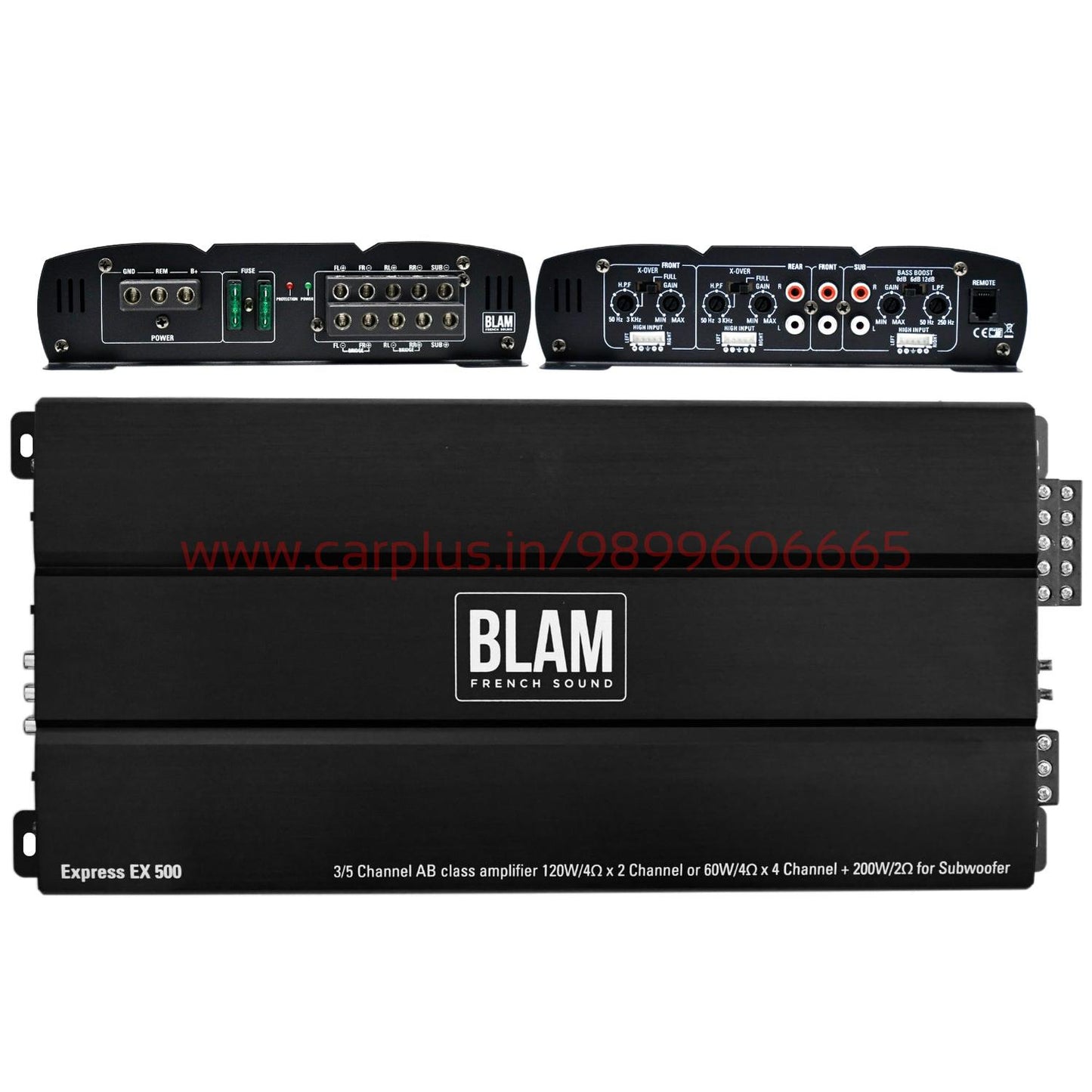 
                  
                    BLAM 5Channel Amplifier - (EX 500)-5 CHANNEL AMPLIFIER-BLAM-CARPLUS
                  
                