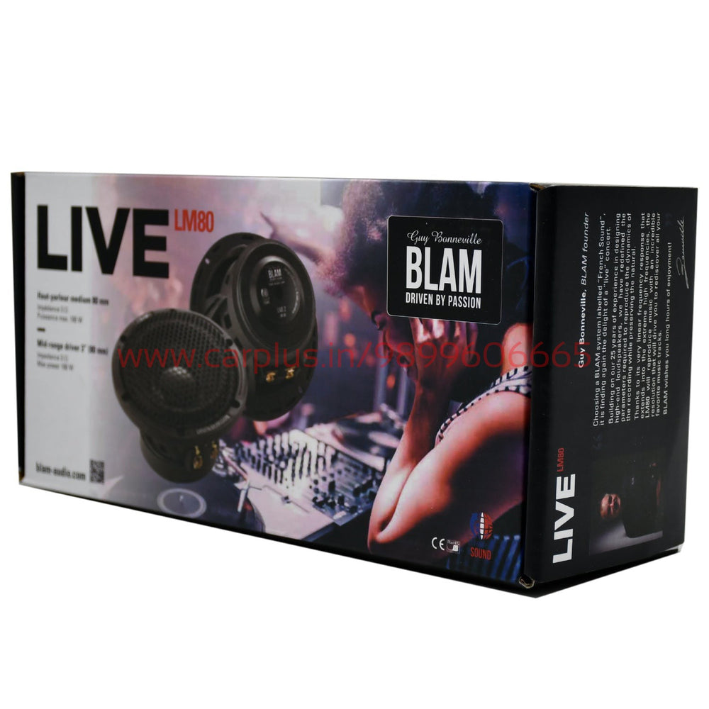 
                  
                    BLAM LIVE 3" Midrange - LM80-MIDRANGE-BLAM-CARPLUS
                  
                