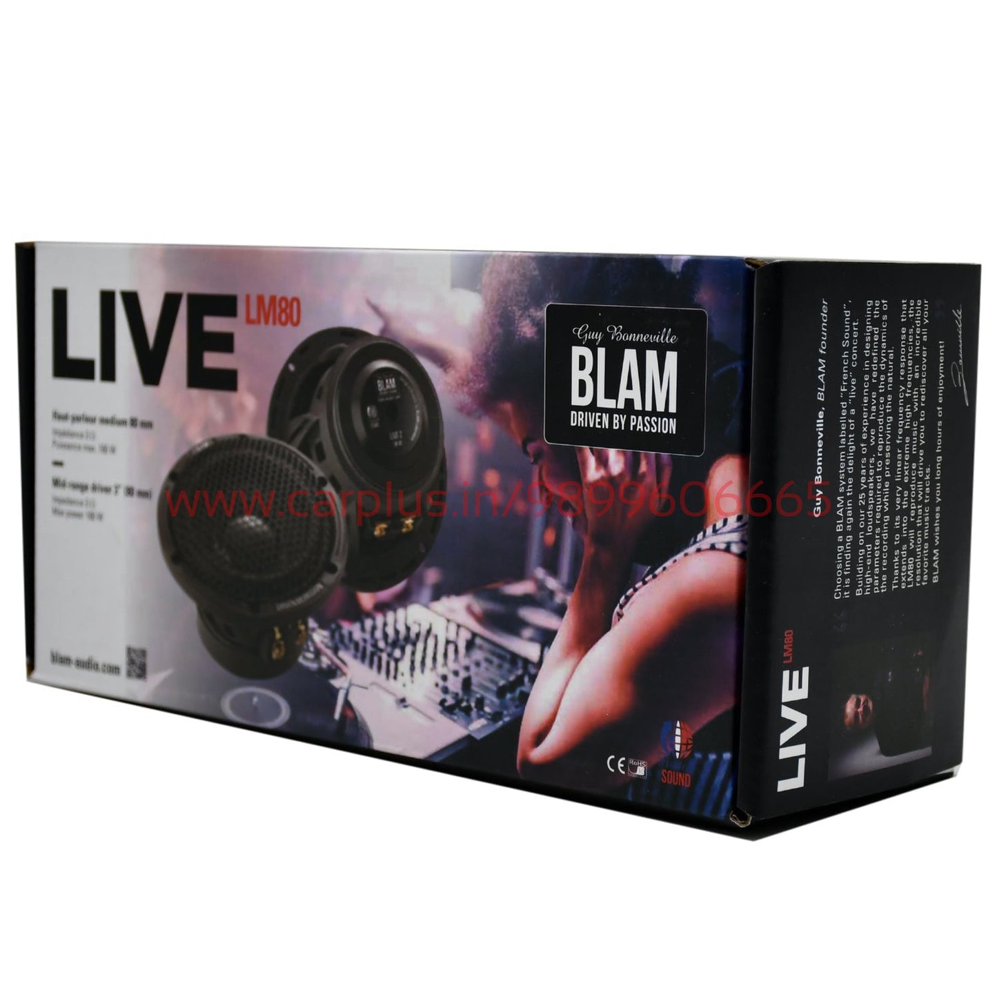 
                  
                    BLAM LIVE 3" Midrange - LM80-MIDRANGE-BLAM-CARPLUS
                  
                