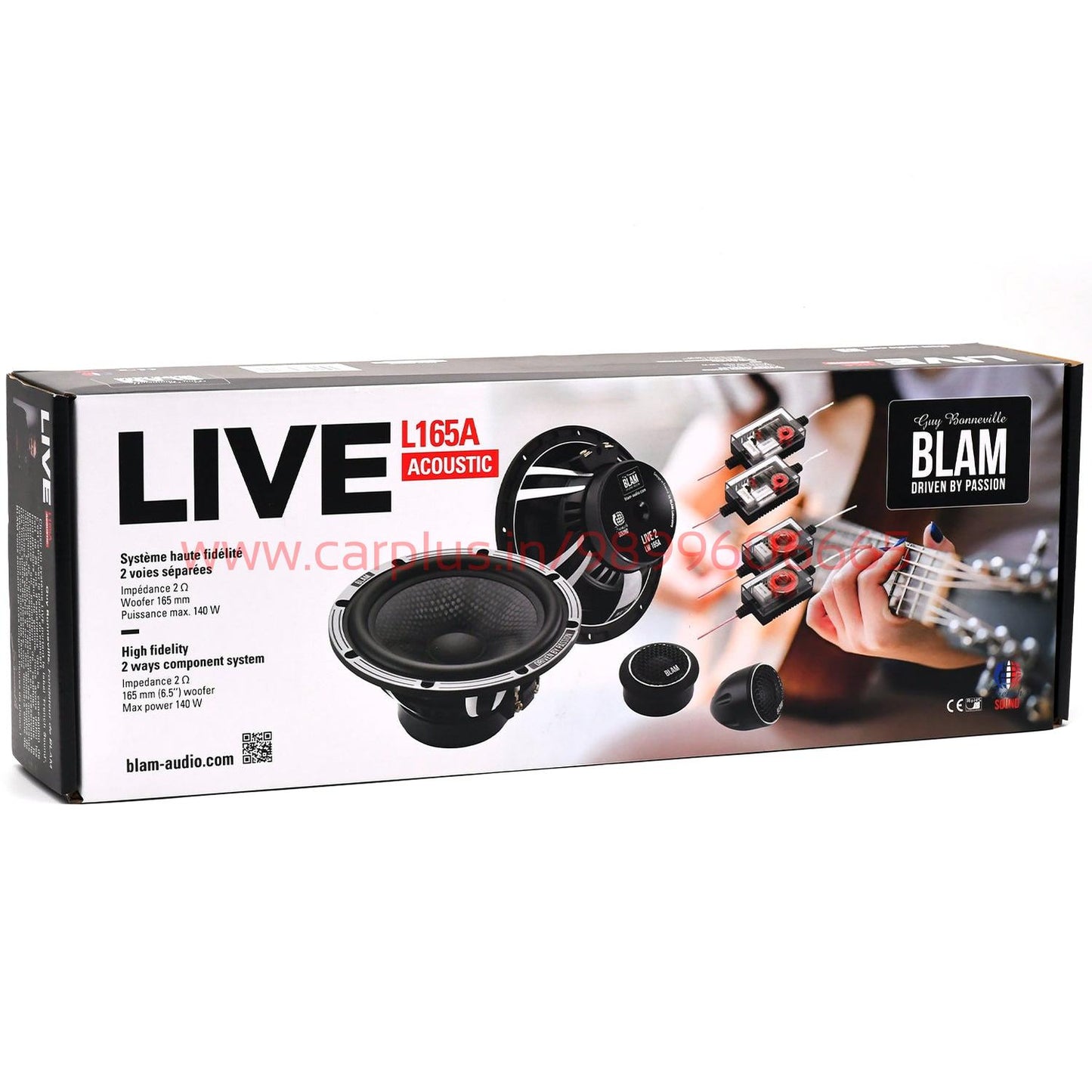 
                  
                    BLAM LIVE 6.5” Component Speakers L165 A- Acoustic-COMPONENT SPEAKERS-BLAM-CARPLUS
                  
                