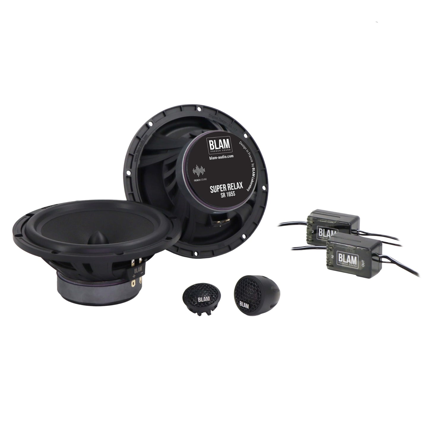 
                  
                    BLAM SUPER RELAX 165mm 2-Way Component Speaker (SR165S)-COMPONENT SPEAKERS-BLAM-CARPLUS
                  
                