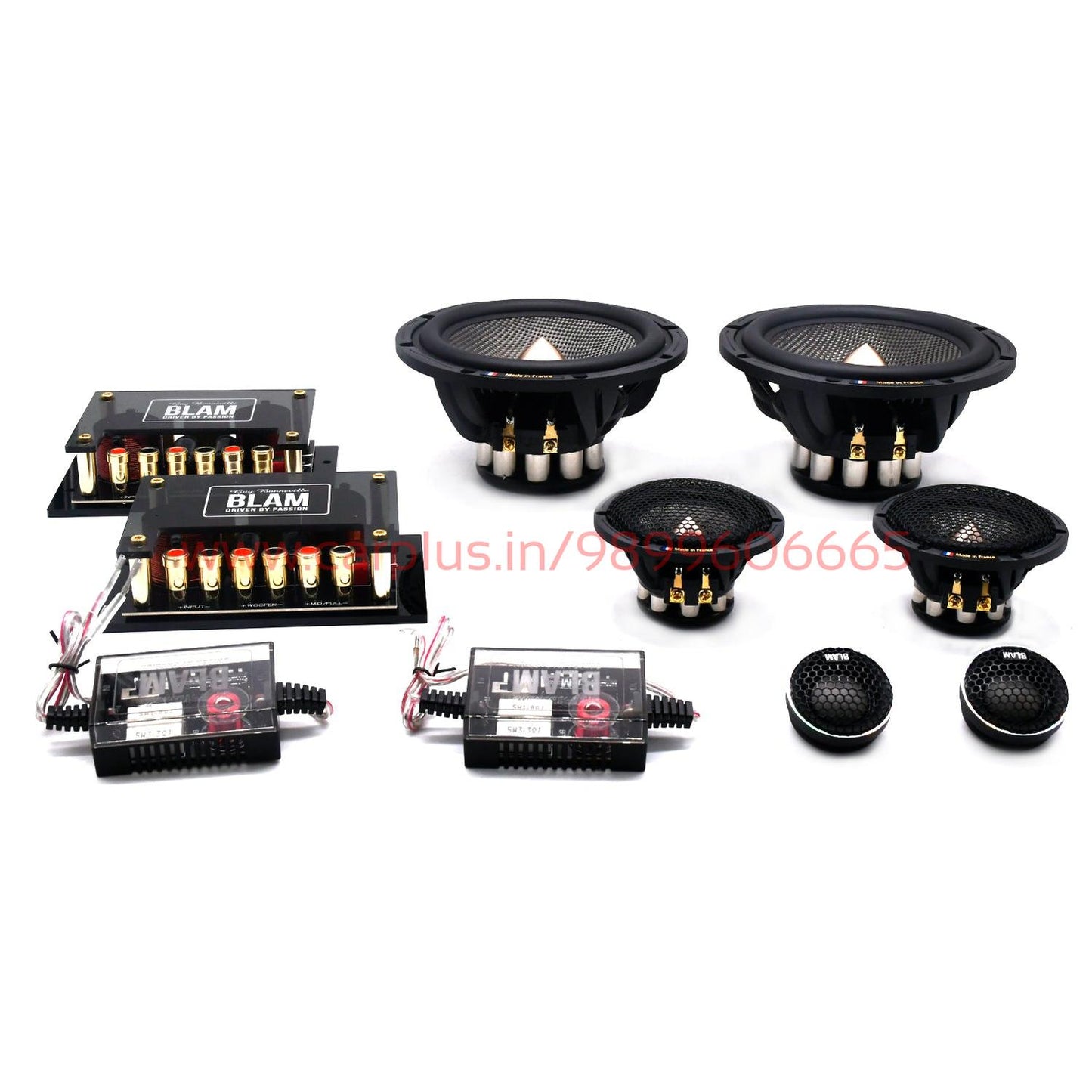 
                  
                    Blam Signature 165MM 3Way Component Speaker - (S165M3)-COMPONENT SPEAKERS-BLAM-CARPLUS
                  
                