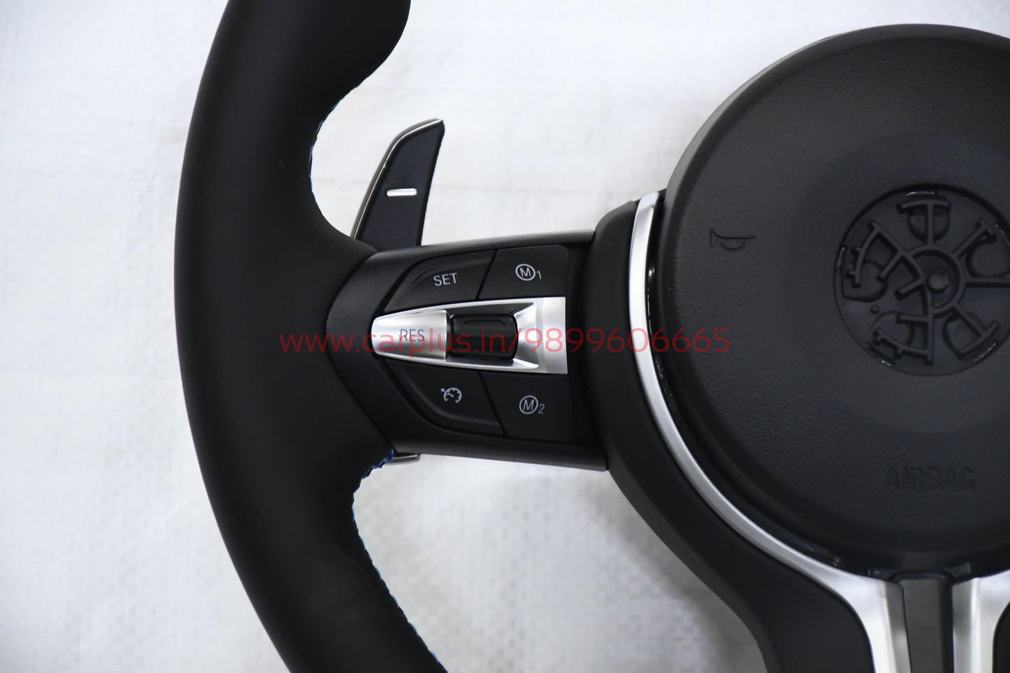 
                  
                    BMW M3 F30 Steering Wheel, 3 Series F30 2013-19 , 1 Series F20 2013-18 , X1 F48 2016-22 , X3 F25 2010-16, X5 F15 2014-17 , 3 GT F34 , X6 2014-17-STEERING WHEEL-RETRO SOLUTIONS-CARPLUS
                  
                