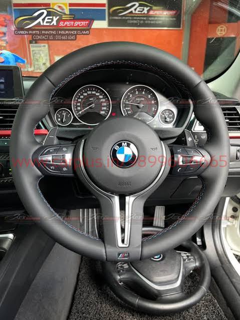 
                  
                    BMW M3 F30 Steering Wheel, 3 Series F30 2013-19 , 1 Series F20 2013-18 , X1 F48 2016-22 , X3 F25 2010-16, X5 F15 2014-17 , 3 GT F34 , X6 2014-17-STEERING WHEEL-RETRO SOLUTIONS-CARPLUS
                  
                
