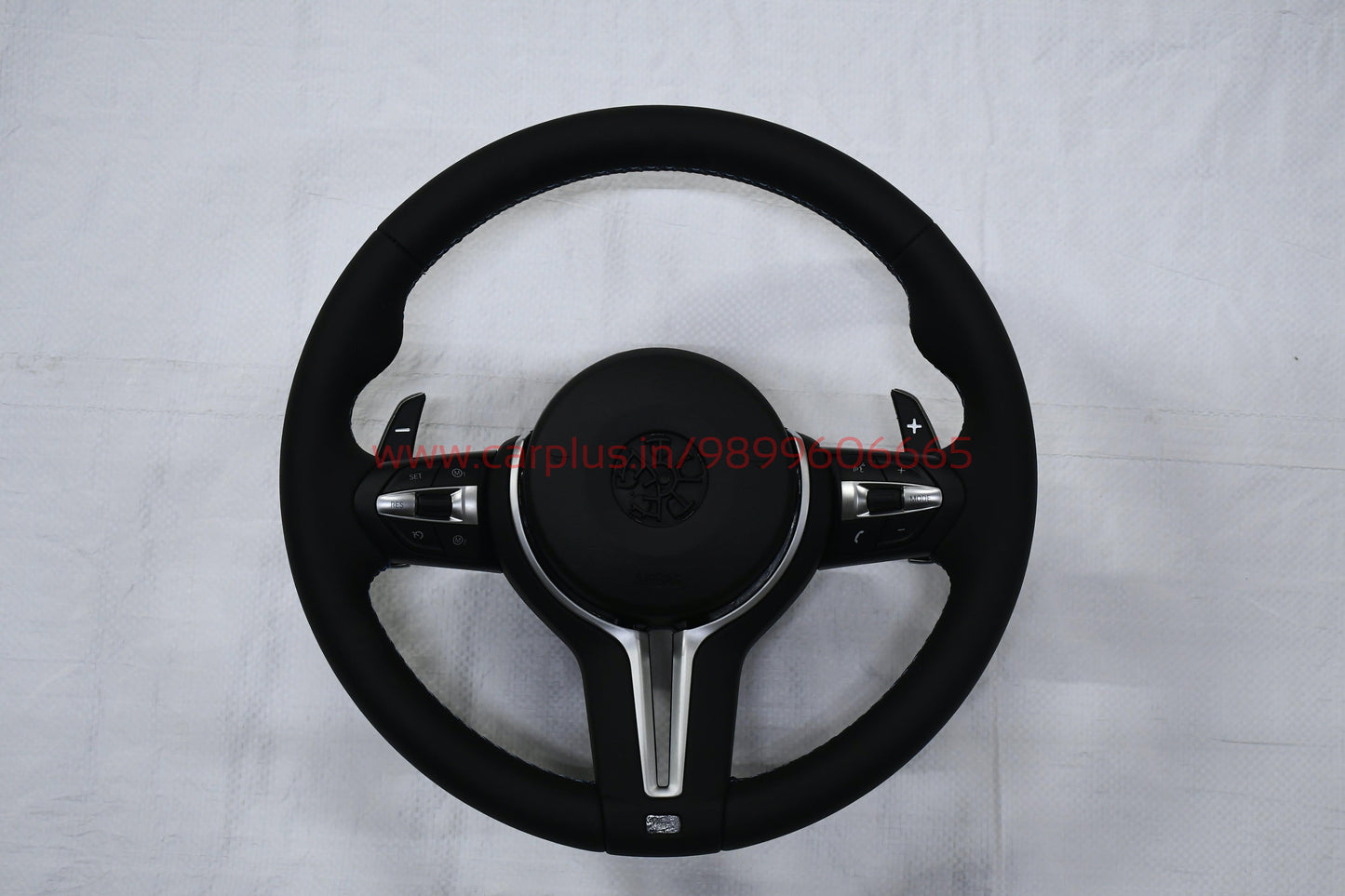 
                  
                    BMW M3 F30 Steering Wheel, 3 Series F30 2013-19 , 1 Series F20 2013-18 , X1 F48 2016-22 , X3 F25 2010-16, X5 F15 2014-17 , 3 GT F34 , X6 2014-17-STEERING WHEEL-RETRO SOLUTIONS-CARPLUS
                  
                
