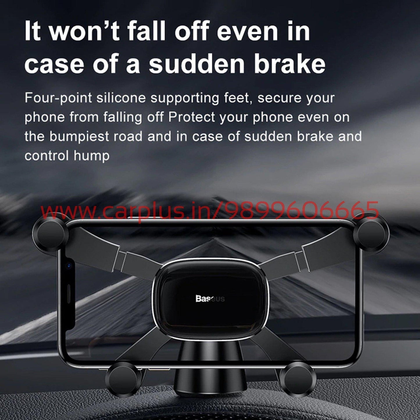 
                  
                    Baseus Mobile Holder Stand  (Black) BASEUS MOBILE HOLDER.
                  
                