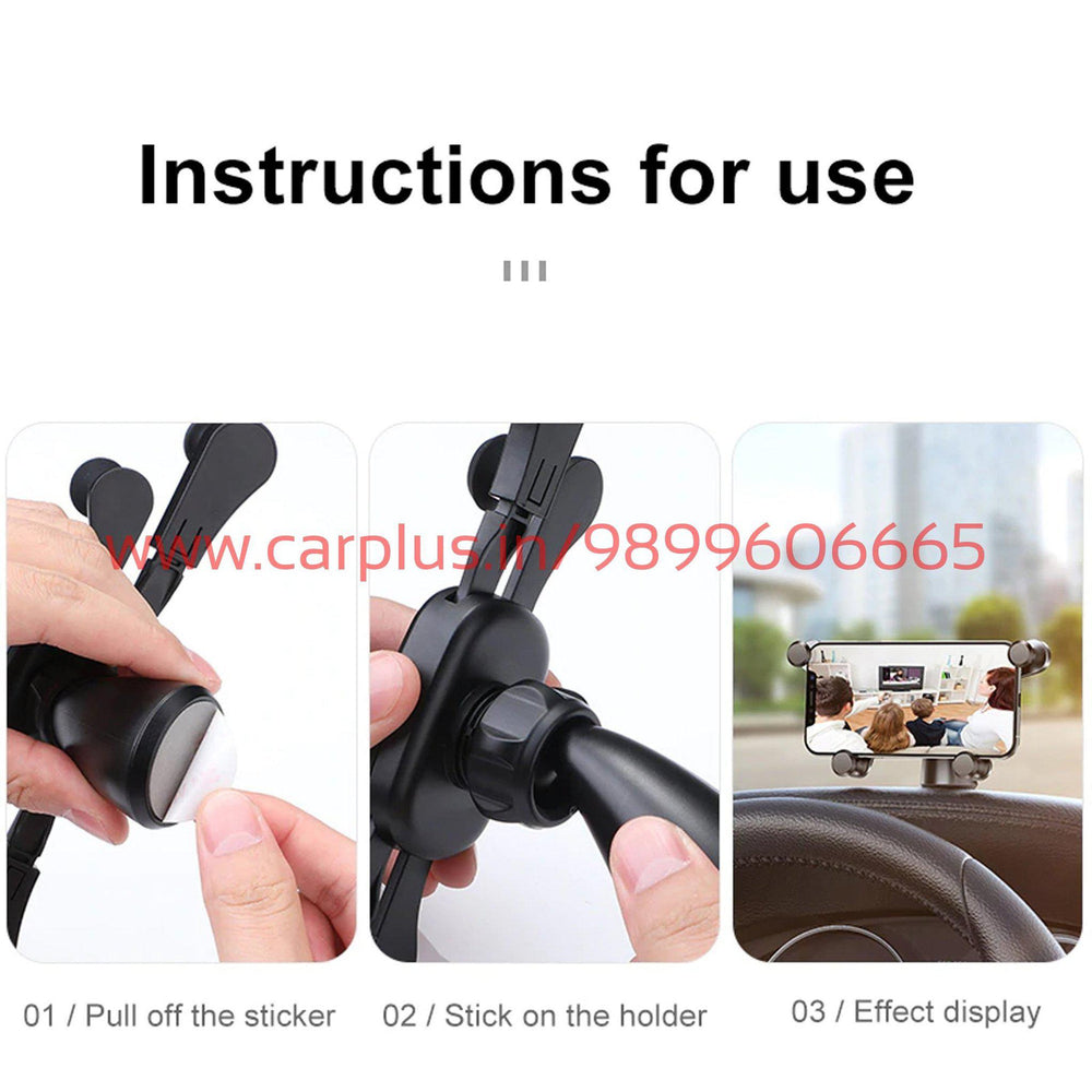 Baseus Mobile Holder Stand  (Black) BASEUS MOBILE HOLDER.