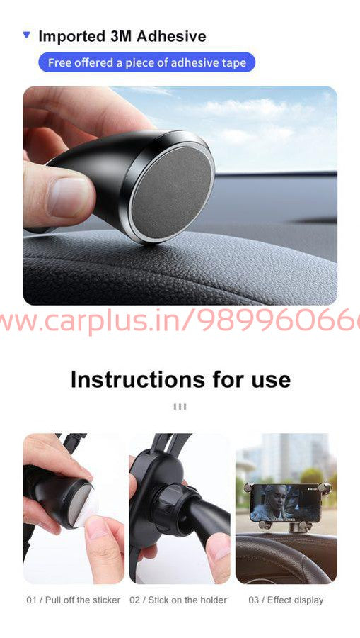 
                  
                    Baseus Mobile Holder Stand (Black)-MOBILE HOLDER-BASEUS-CARPLUS
                  
                