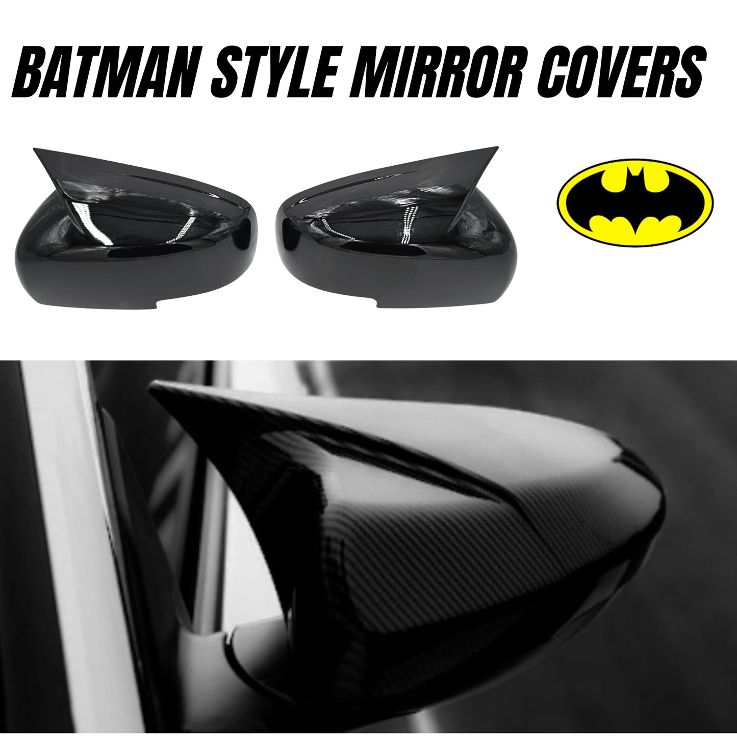 
                  
                    Batman Style Mirror Caps Cover for The Grand Vitara-MIRROR CAPS-Mirror Caps-CARPLUS
                  
                