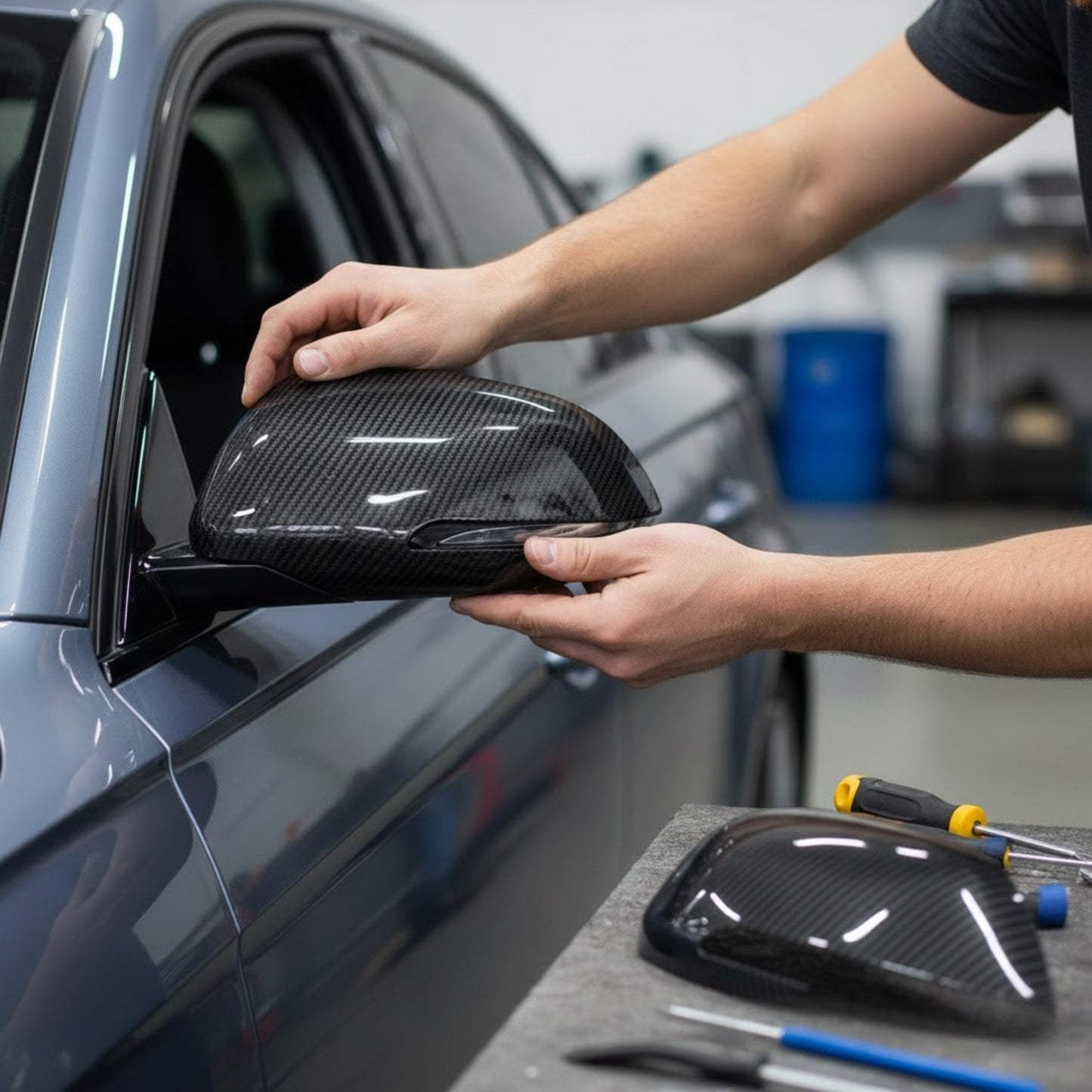 
                  
                    Batman Style Mirror Caps Cover for Kia Seltos - Carbon Fiber-MIRROR CAPS-BATMAN-CARPLUS
                  
                