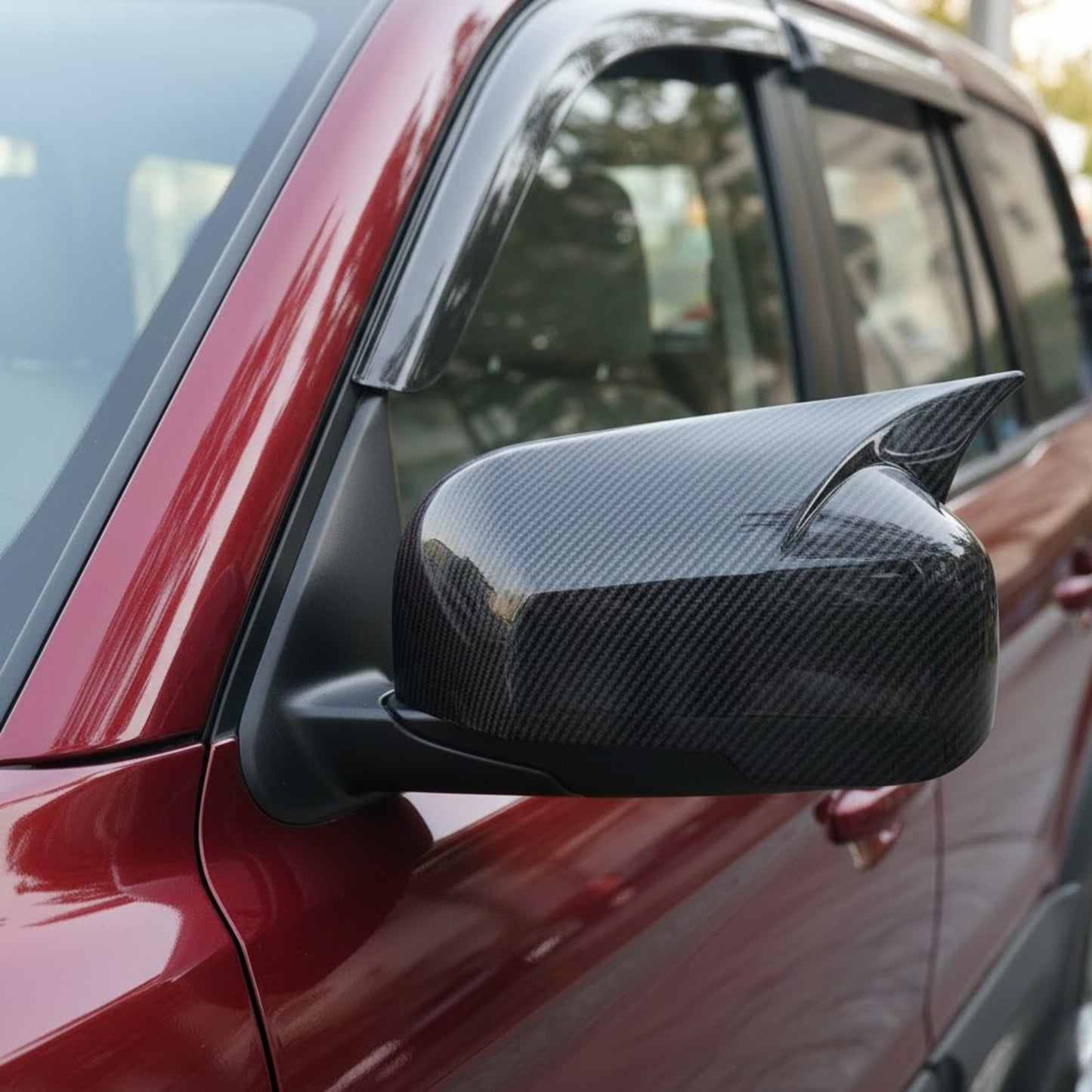 
                  
                    Batman Style Mirror Caps Cover for Mahindra Scorpio N - Carbon Fiber-MIRROR CAPS-BATMAN-CARPLUS
                  
                