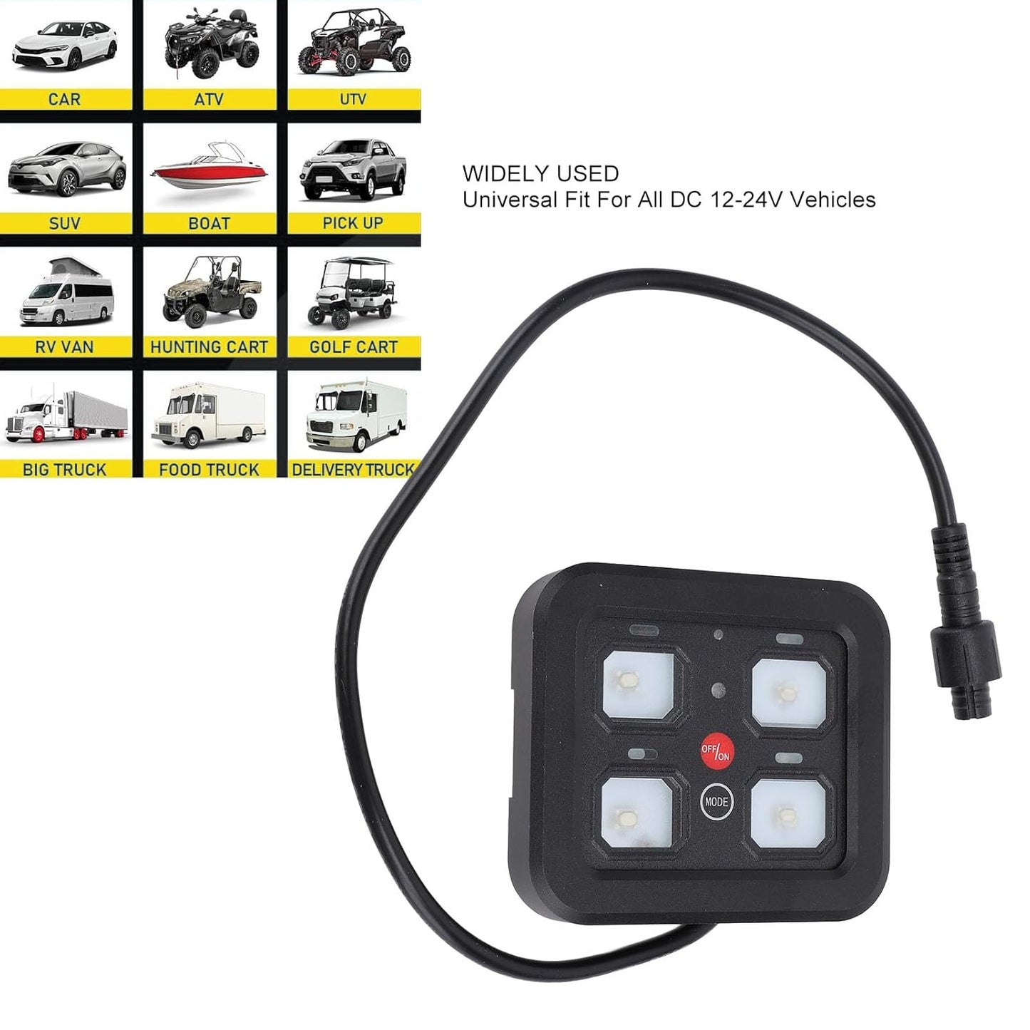 
                  
                    BETTER DEALS Premium 4 Way Gang Switch Panel-SWITCH-BETTER DEALS-CARPLUS
                  
                