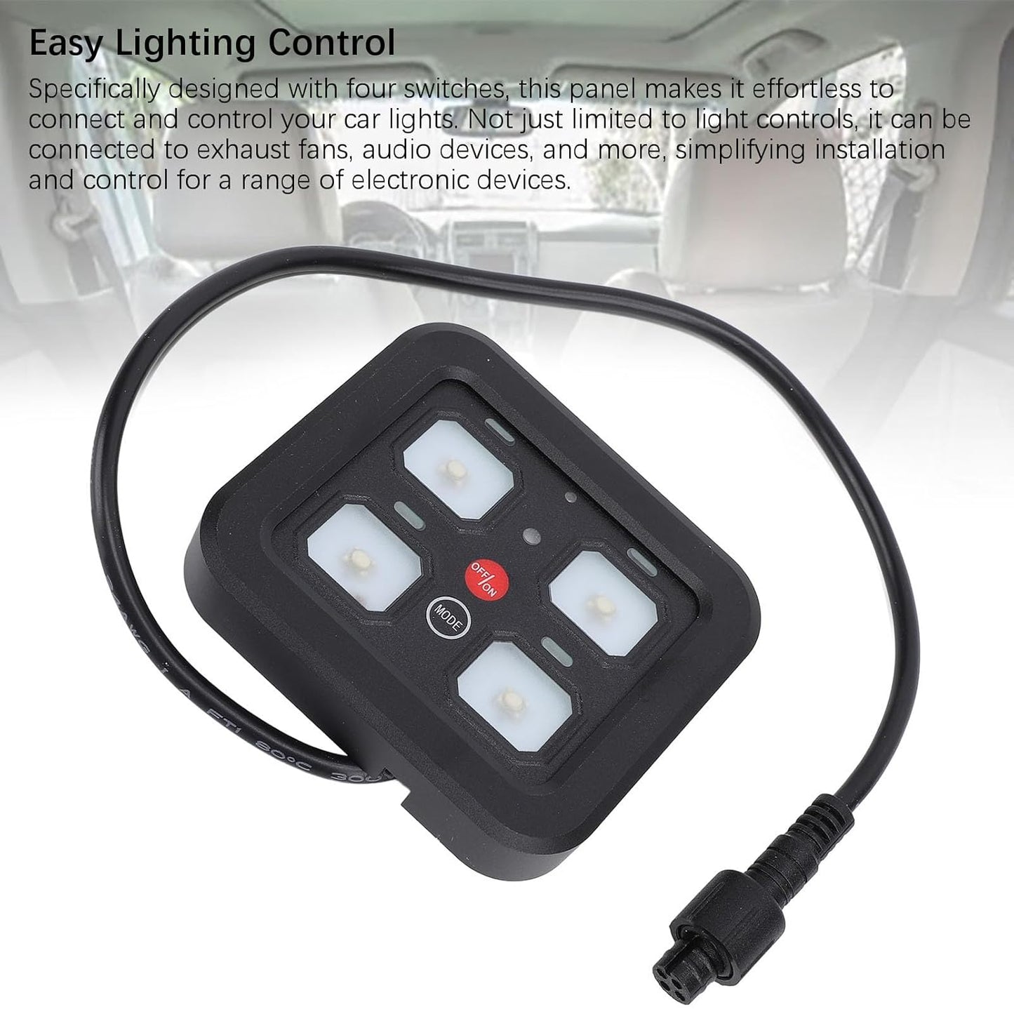 
                  
                    BETTER DEALS Premium 4 Way Gang Switch Panel-SWITCH-BETTER DEALS-CARPLUS
                  
                
