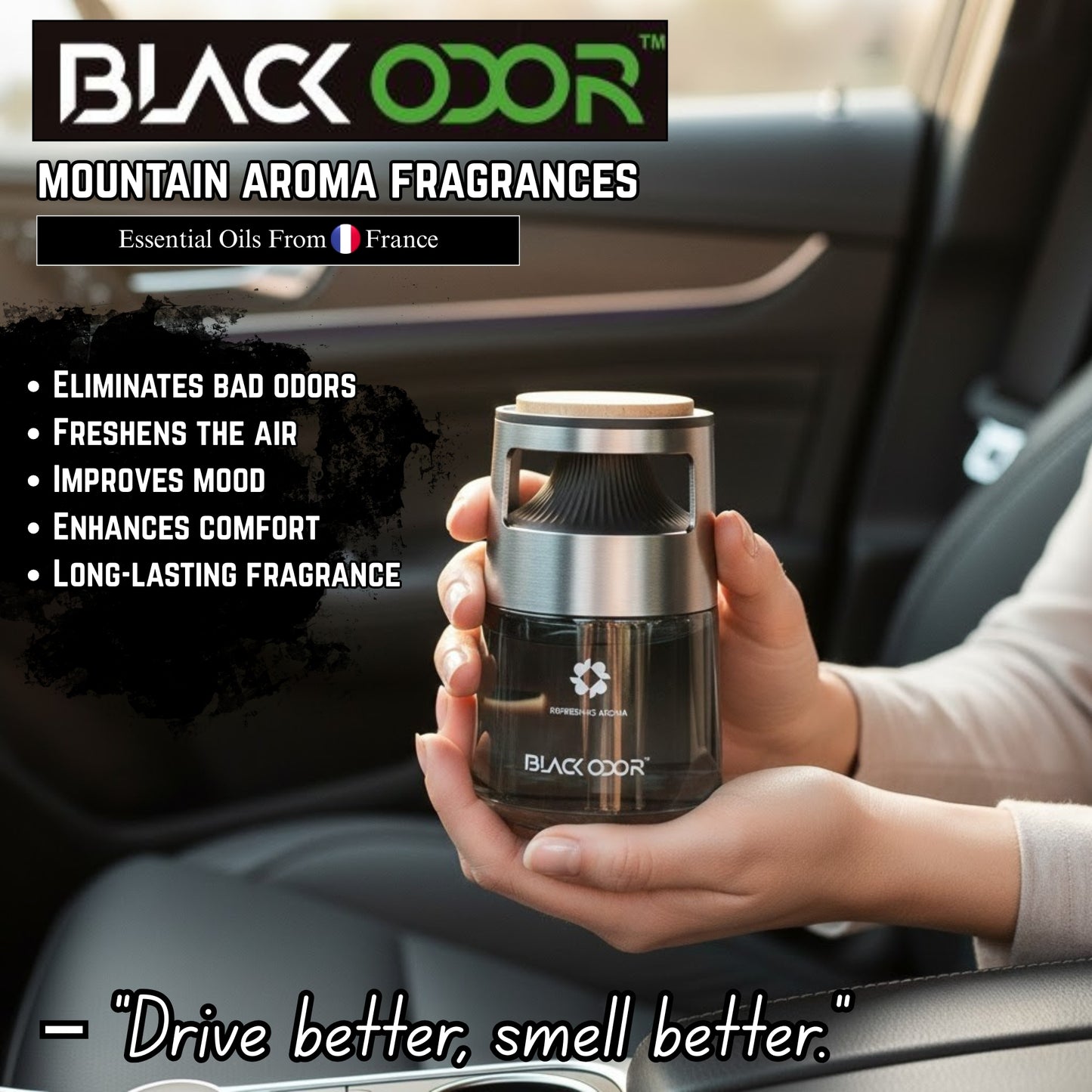 
                  
                    BLACK ODOR BO-40 Air Fragnance 130ml Quality Perfumes-DASHBOARD PERFUME-BLACK ODOR-REF: B-111-CARPLUS
                  
                