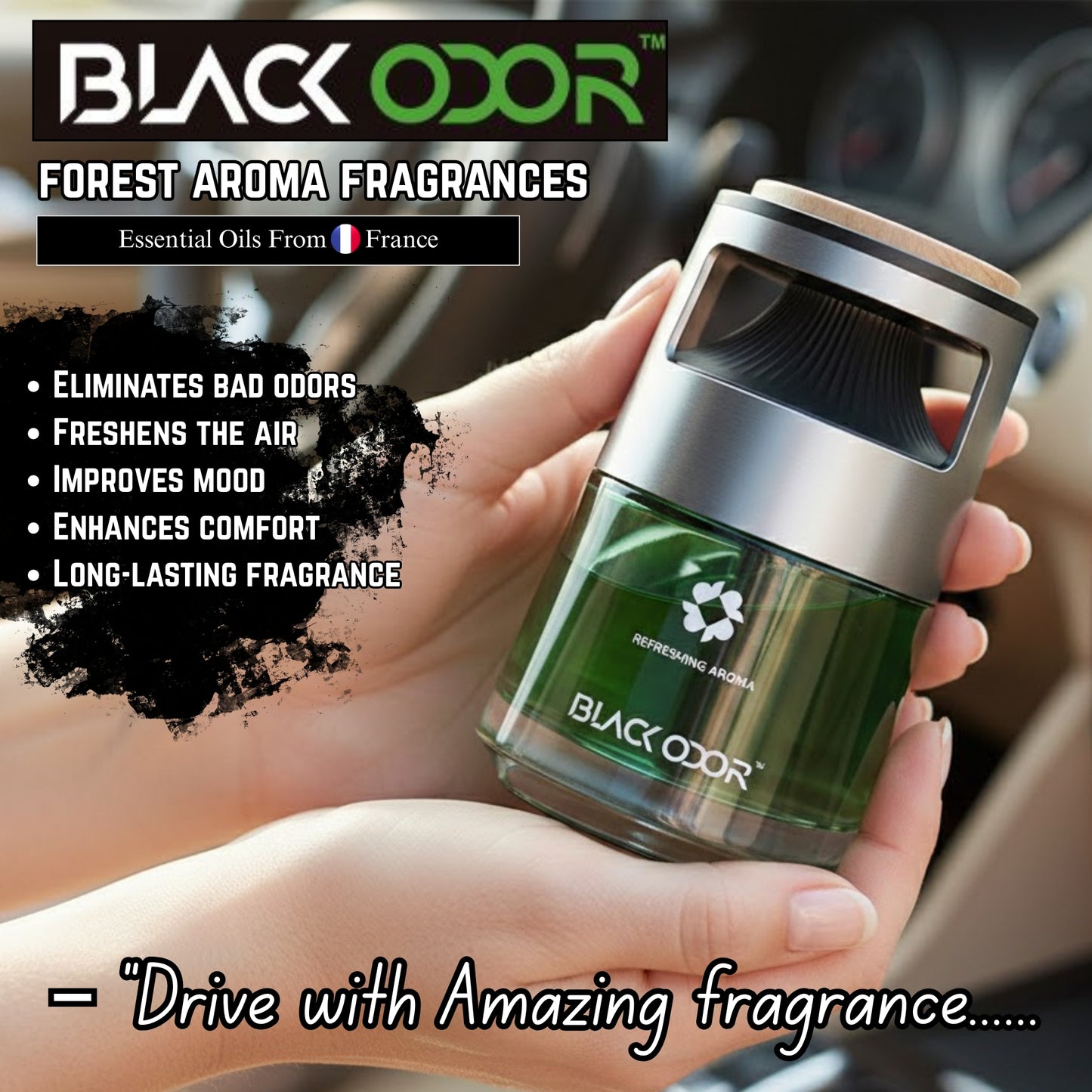 
                  
                    BLACK ODOR BO-40 Air Fragnance 130ml Quality Perfumes-DASHBOARD PERFUME-BLACK ODOR-REF: B-111-CARPLUS
                  
                