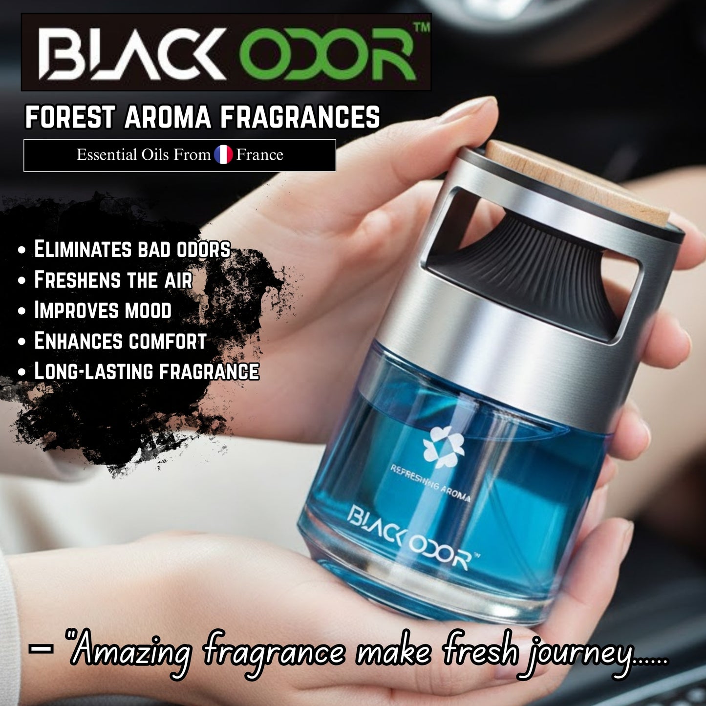 
                  
                    BLACK ODOR BO-40 Air Fragnance 130ml Quality Perfumes-DASHBOARD PERFUME-BLACK ODOR-REF: B-111-CARPLUS
                  
                