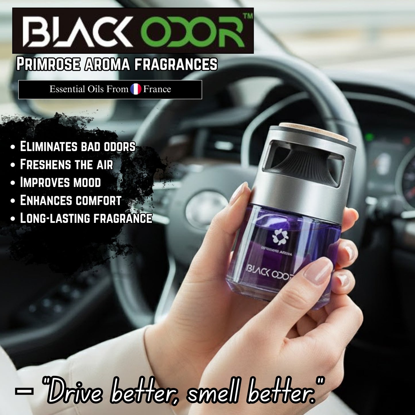 
                  
                    BLACK ODOR BO-40 Air Fragnance 130ml Quality Perfumes-DASHBOARD PERFUME-BLACK ODOR-REF: B-111-CARPLUS
                  
                