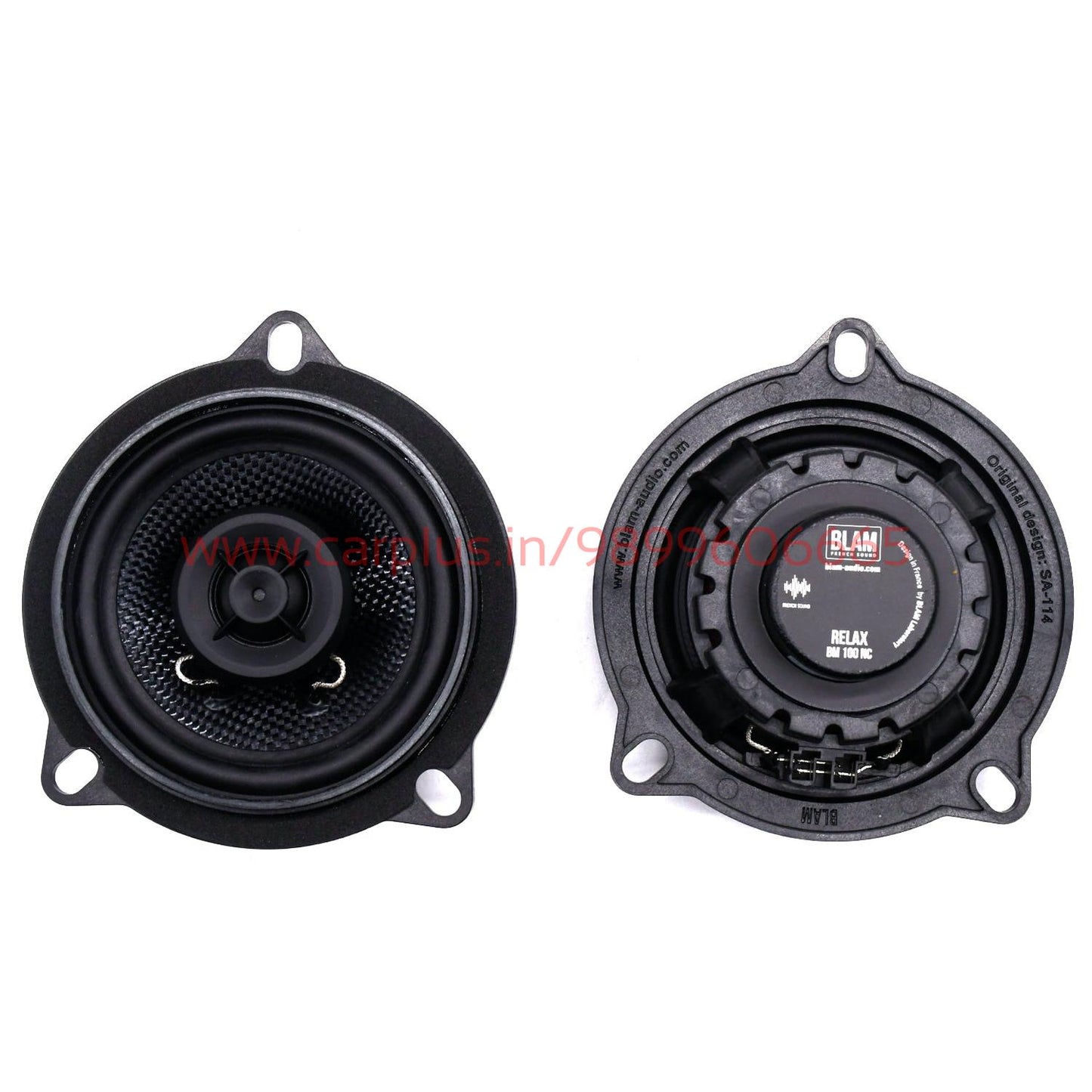
                  
                    Blam High Sensitivity 2Way Coaxial Speaker - (BM100NC)-COAXIAL SPEAKERS-BLAM-CARPLUS
                  
                