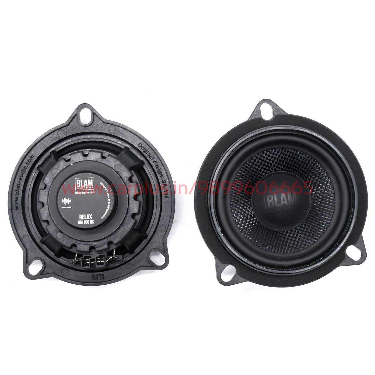 
                  
                    Blam High Sensitivity 2Way Separated Speaker - (BM100NS)-COMPONENT SPEAKERS-BLAM-CARPLUS
                  
                