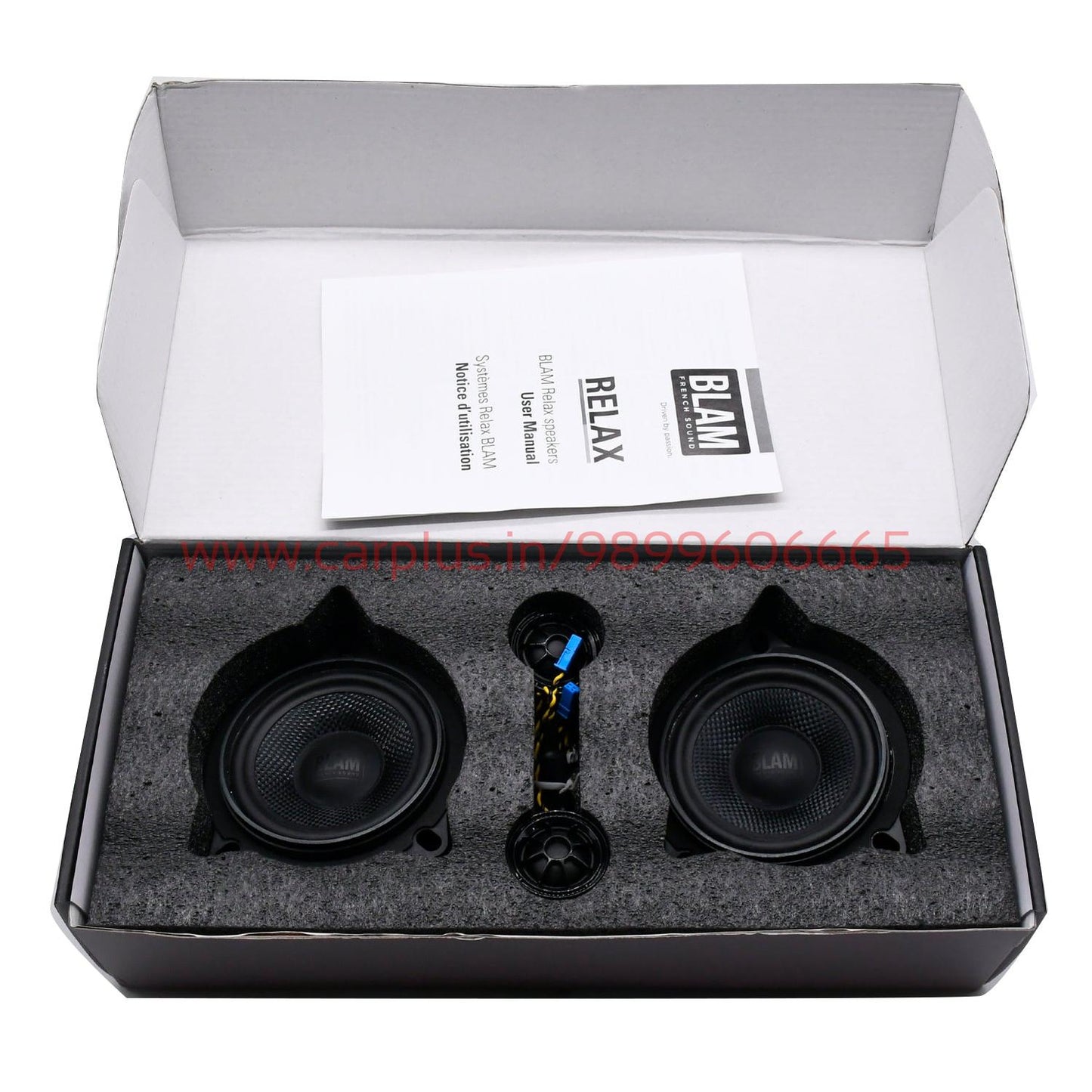 
                  
                    Blam High Sensitivity 2Way Separated Speaker - (BM100NS)-COMPONENT SPEAKERS-BLAM-CARPLUS
                  
                