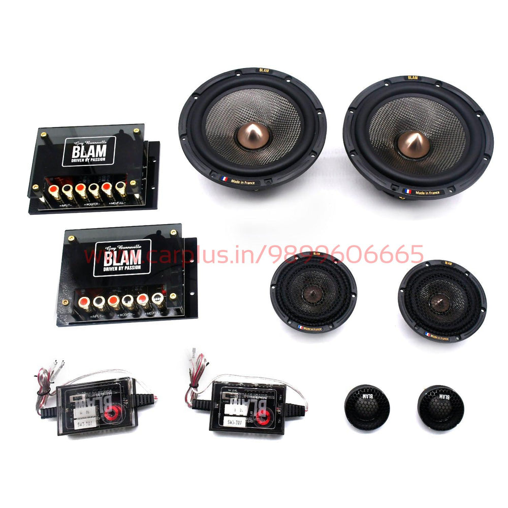 Blam Signature 165MM 3Way Component Speaker - (S163M3)-COMPONENT SPEAKERS-BLAM-CARPLUS