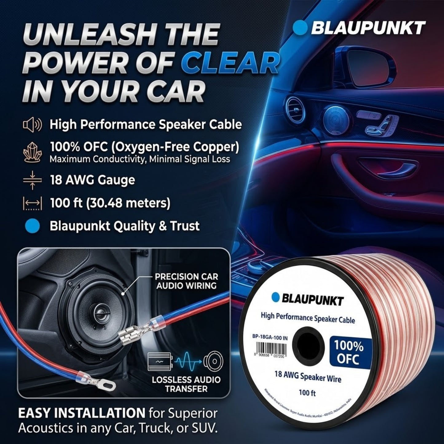 
                  
                    BLAUPUNKT BP – 18GA – 100 – IN (18 GA OFC speaker wire – 30 Meters)-SPEAKER WIRE-BLAUPUNKT-CARPLUS
                  
                