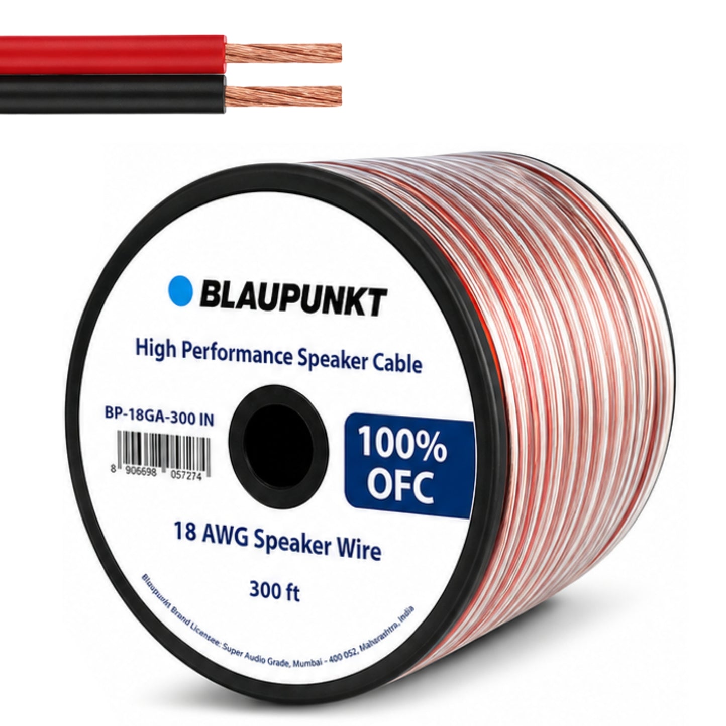 
                  
                    BLAUPUNKT BP – 18GA – 300 – IN (18 GA OFC speaker wire – 91 Meters)-SPEAKER WIRE-BLAUPUNKT-CARPLUS
                  
                