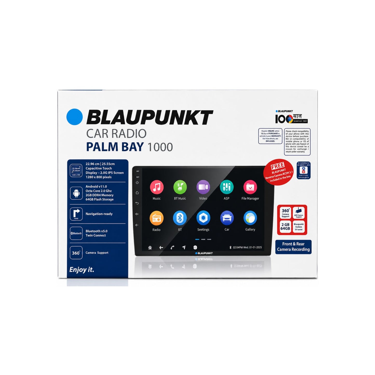
                  
                    BLAUPUNKT Palm Bay 1000 - 9inch Android Multimedia system(4+64)-MULTIMEDIA PLAYER-BLAUPUNKT-CARPLUS
                  
                