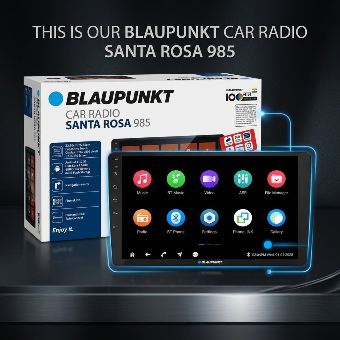 
                  
                    BLAUPUNKT Santa Rosa 985-10.33inch - Android Multimedia Car Audio System-MULTIMEDIA PLAYER-BLAUPUNKT-CARPLUS
                  
                
