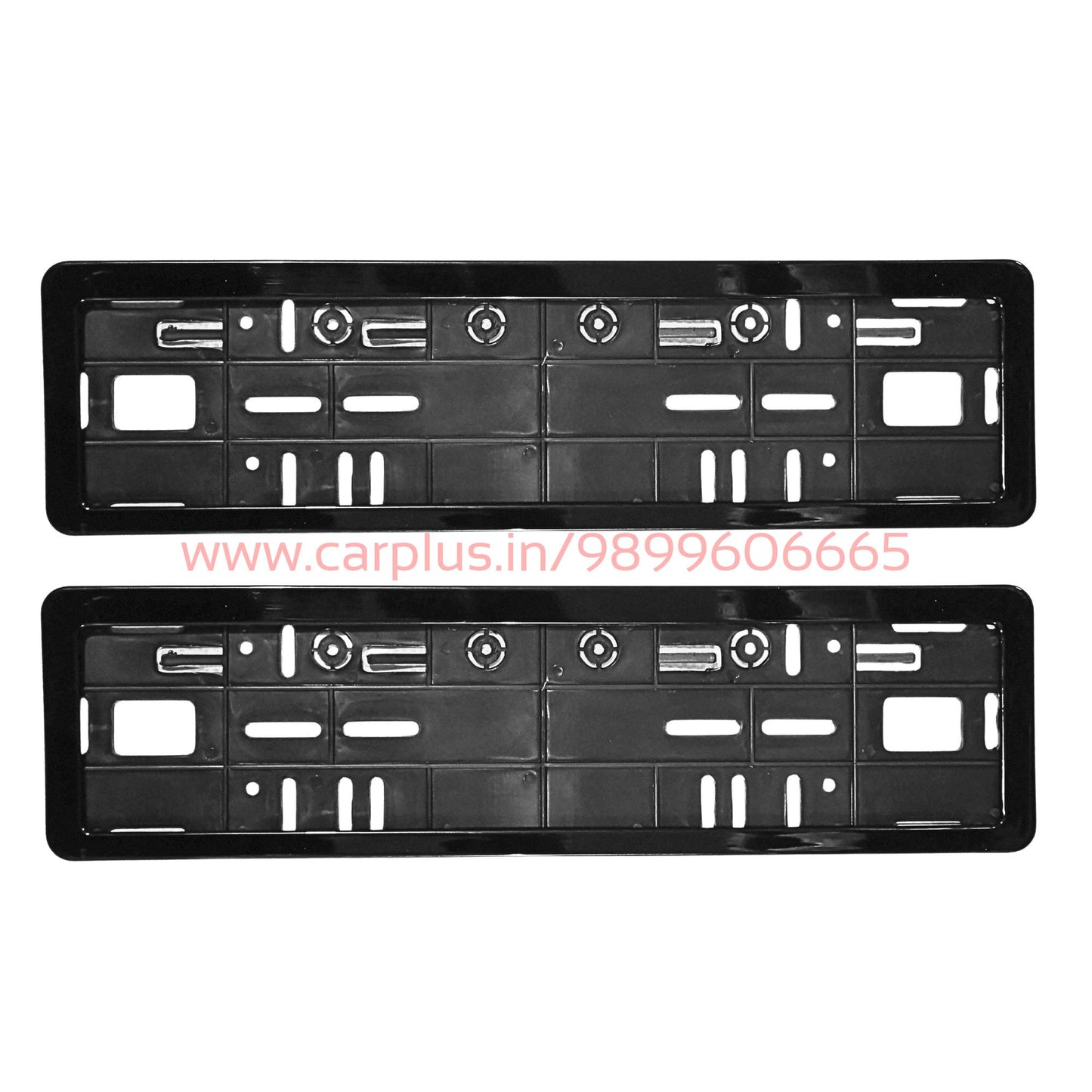
                  
                    Blue Jay Number Plate Frame(Set Of 2 Pcs)-Piano Black-PARKING PLATE-BLUE JAY-CARPLUS
                  
                
