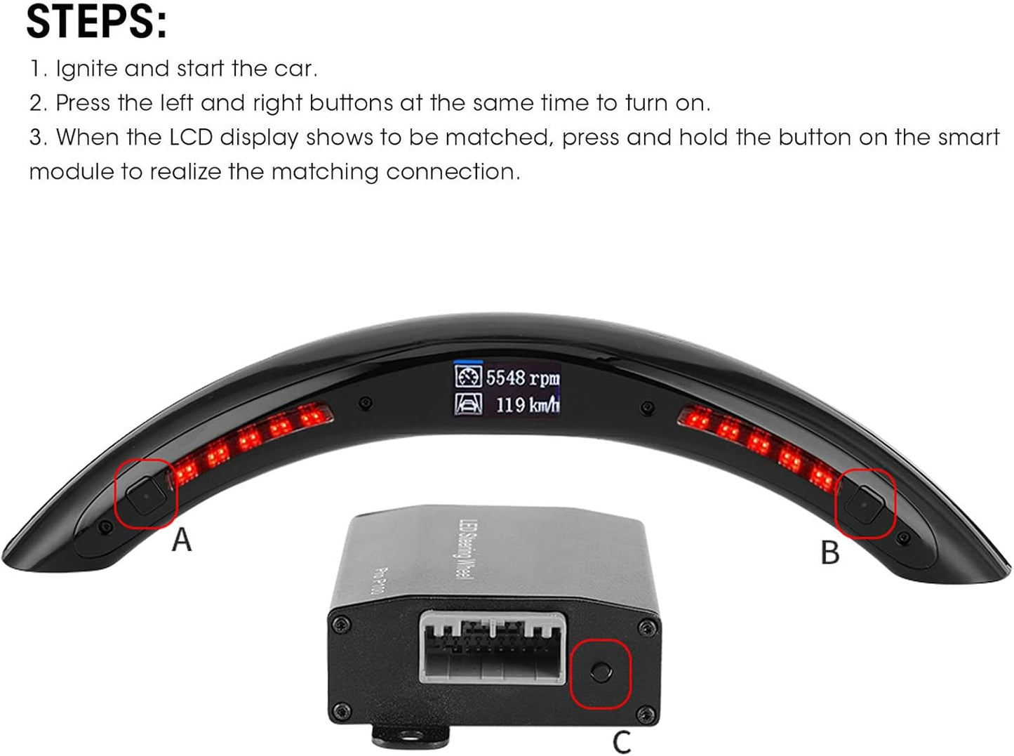 
                  
                    Bmw F10 M5 LED STEERING WHEEL-CARPLUS-CARPLUS
                  
                