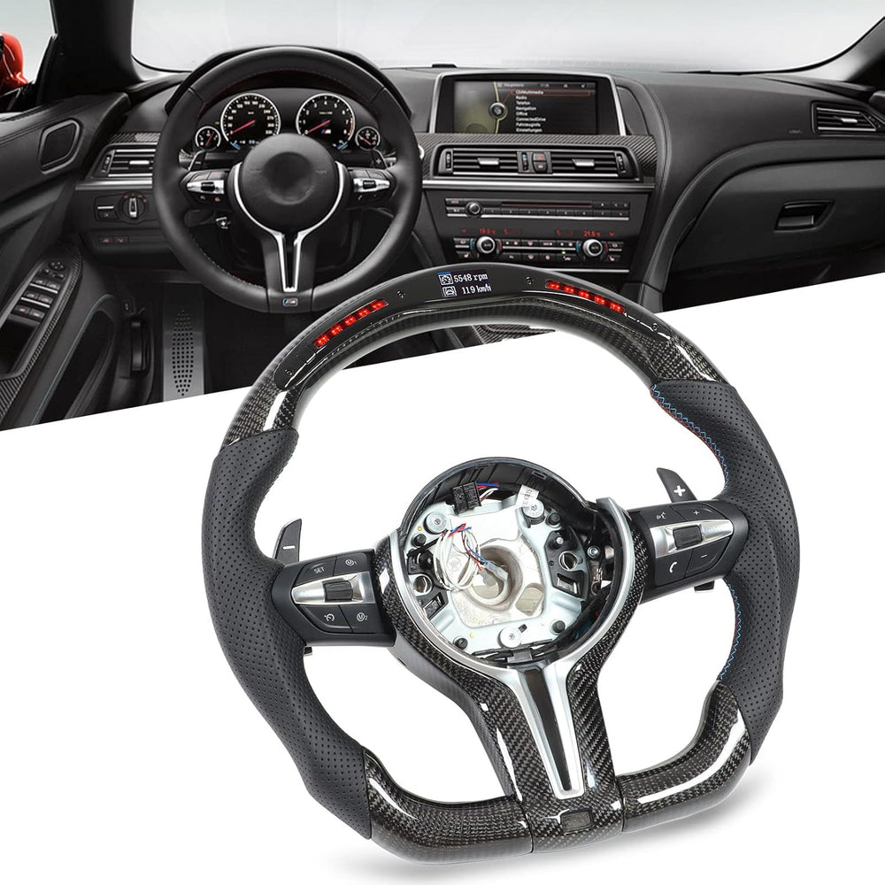 Bmw F10 M5 LED STEERING WHEEL-CARPLUS-CARPLUS