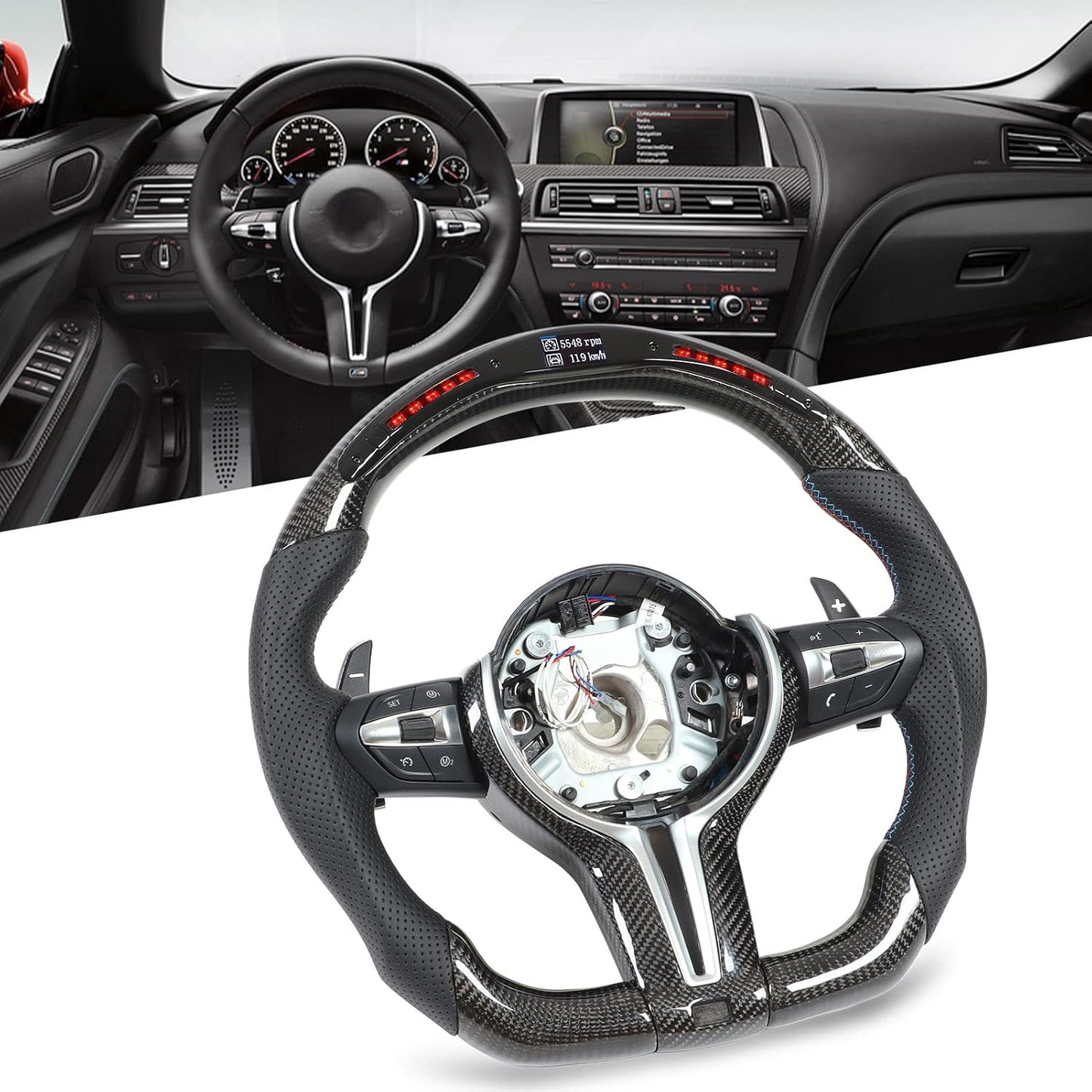 
                  
                    Bmw F10 M5 LED STEERING WHEEL-CARPLUS-CARPLUS
                  
                