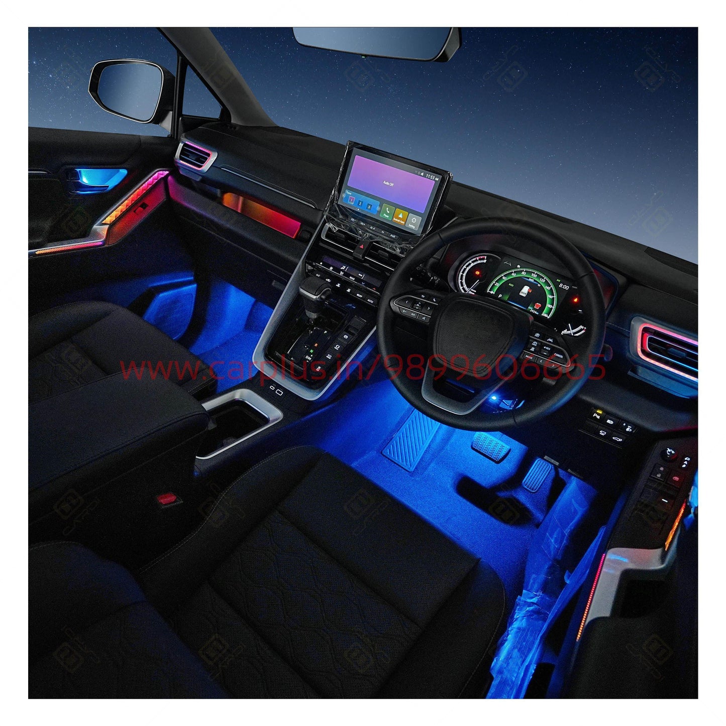 
                  
                    Cardi High End Series 19in1 Plug & Play Wirings Ambience Light for Toyota Hycross (Silver)-AMBIENCE LIGHT-CARDI-CARPLUS
                  
                