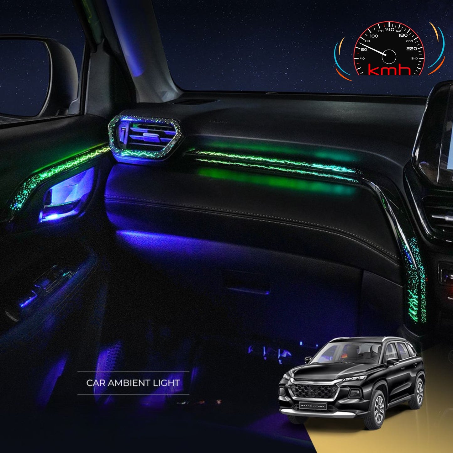 
                  
                    Cardi High End Series 21in1 Plug & Play Wirings Ambience Light for The Grand Vitara // Hyryder-Black-AMBIENCE LIGHT-CARDI-CARPLUS
                  
                