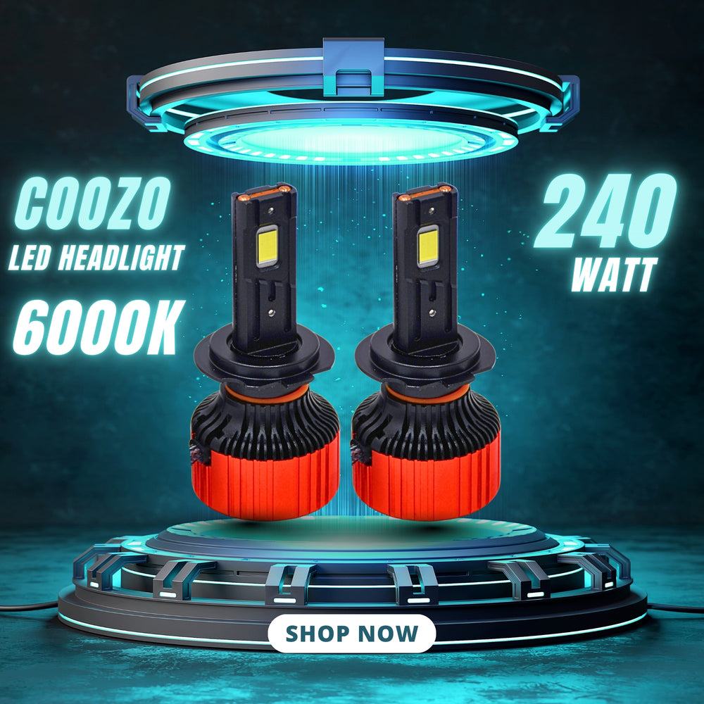 
                  
                    COOZO CZ240W LED HeadLight Bulb 6000K - H7/H8/9005/9006/9012-LED LIGHTS-COZO-CARPLUS
                  
                