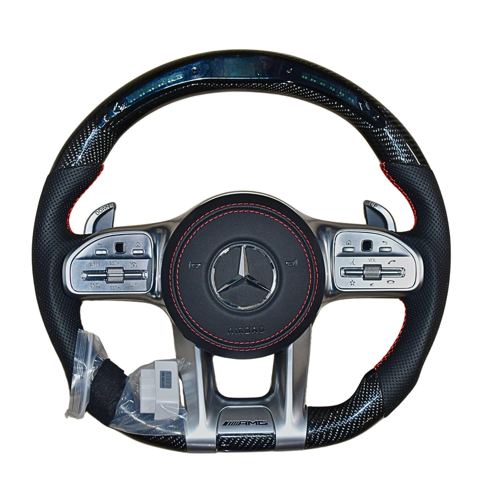 
                  
                    AMG LED CARBON STEERING- FOR E CLASS , C CLASS , GLA , CLA , A CLASS , GLE , GLS , ML , GL , SLK , S CLASS
                  
                
