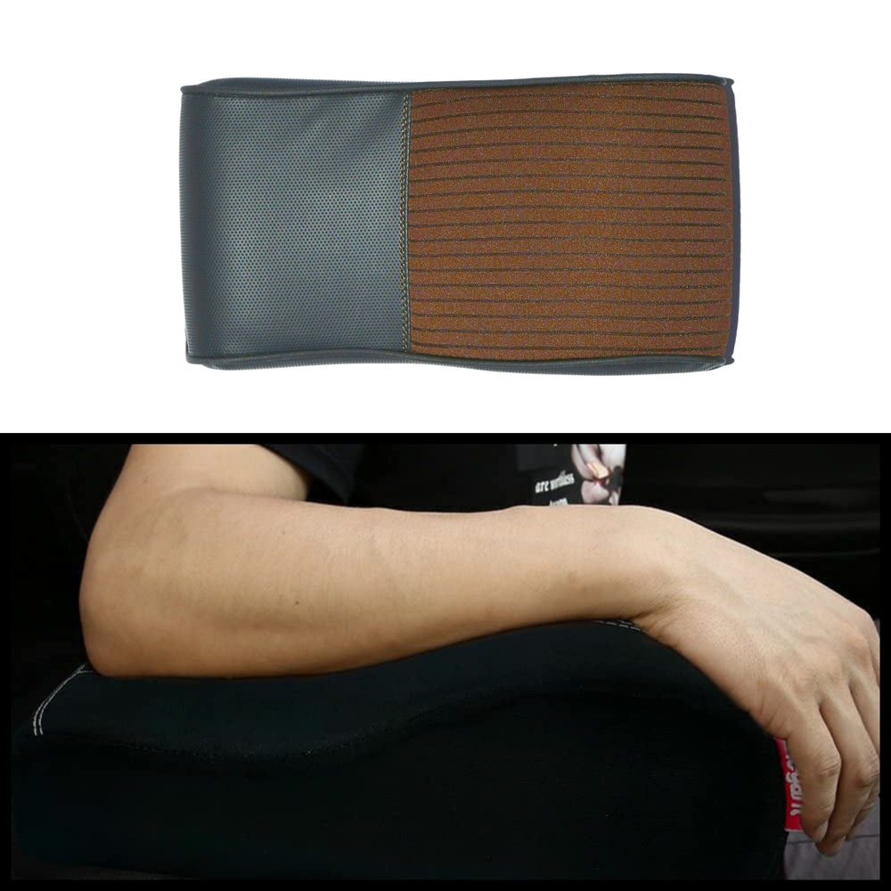 
                  
                    KMH Memory Foam Armrest Cushion-(Black//Brown)
                  
                