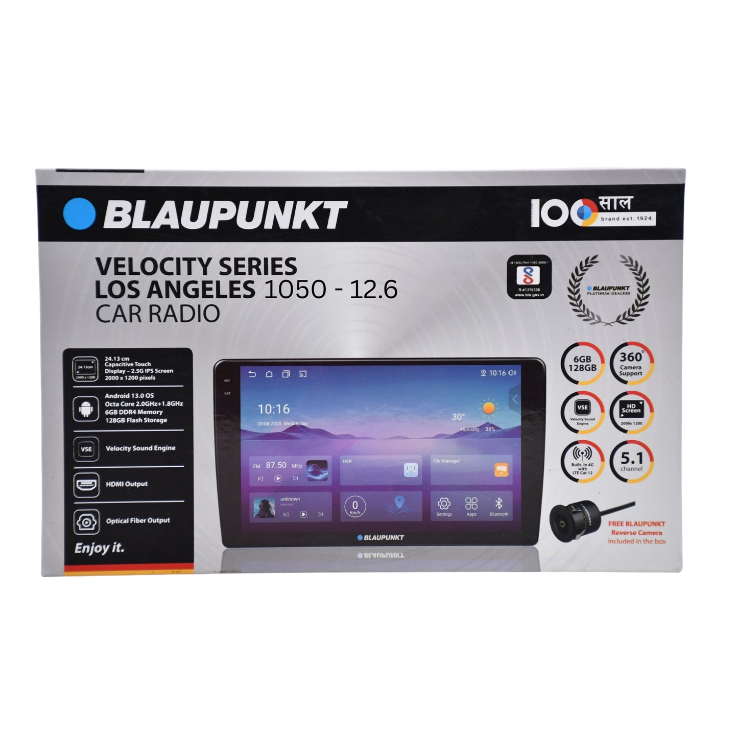 
                  
                    BLAUPUNKT Los Angeles 1050 - 12.6inch Android Multimedia system(6+128) for Hyundai Creta
                  
                