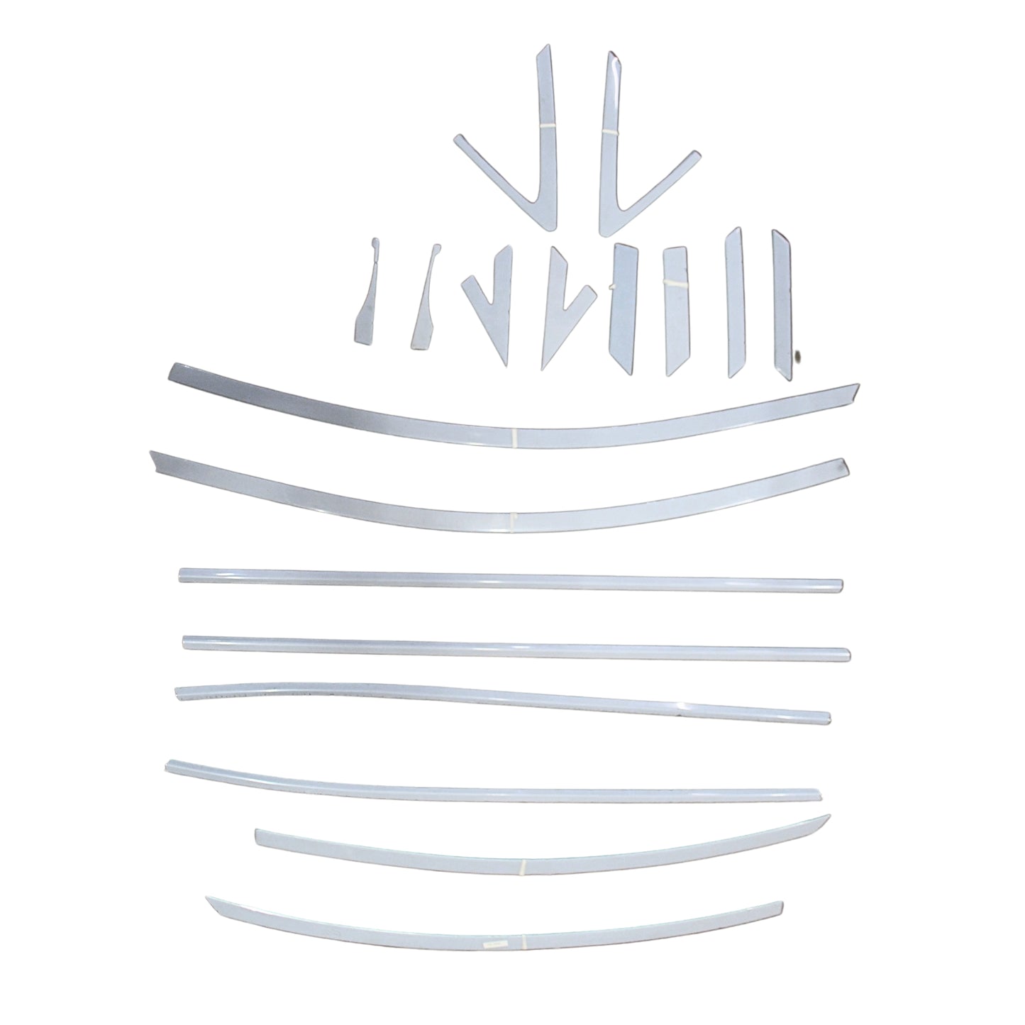 
                  
                    KMH Window Garnish Chrome For Hyundai Verna Fluidic (Set of 14Pcs)
                  
                