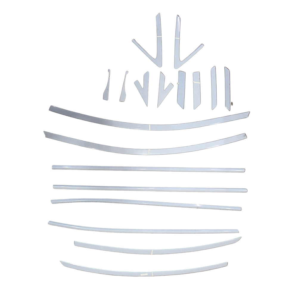 
                  
                    KMH Window Garnish Chrome For Hyundai Verna Fluidic (Set of 14Pcs)
                  
                