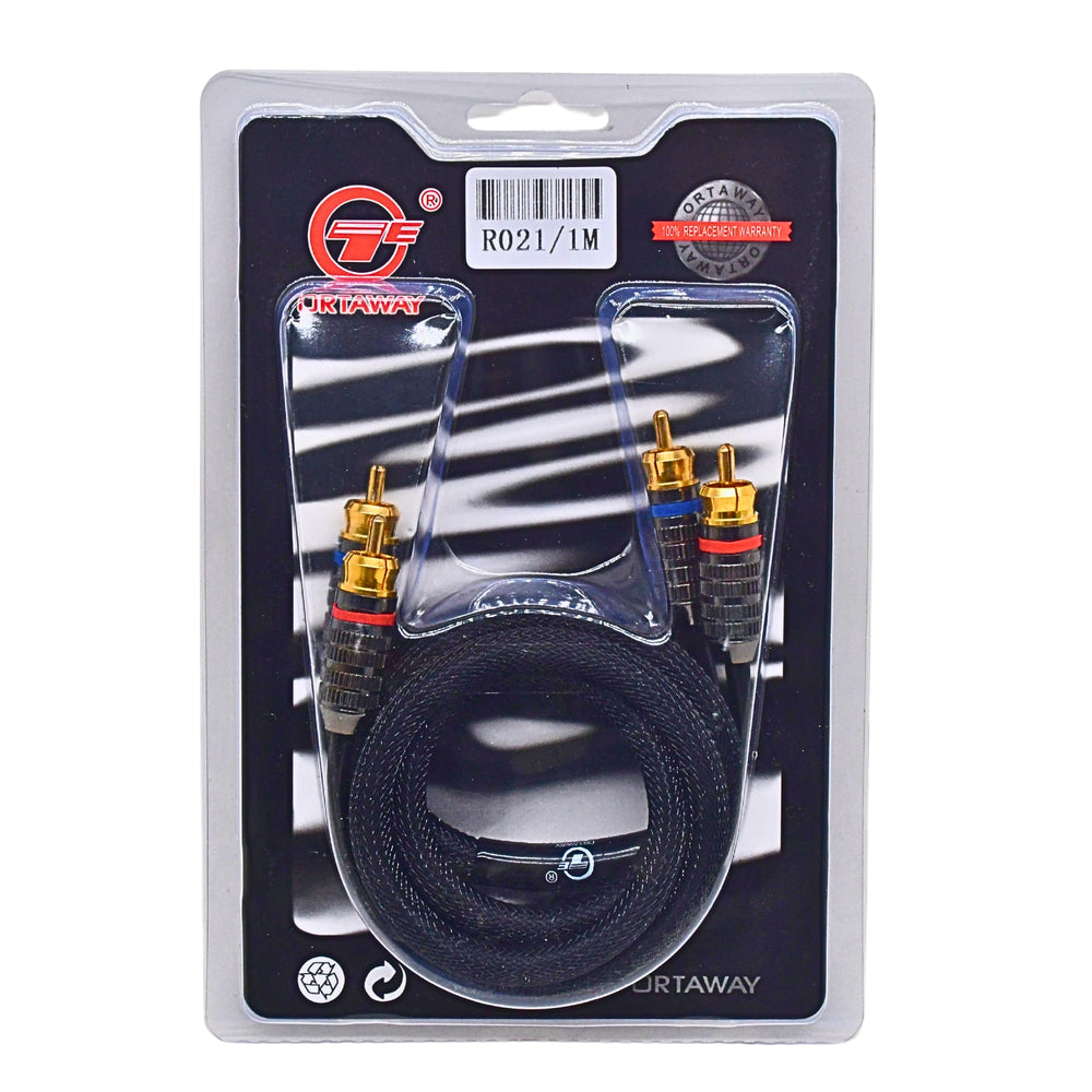 
                  
                    ORTAWAY 99.99 High Purity OFC RCA Cable R021/1M
                  
                