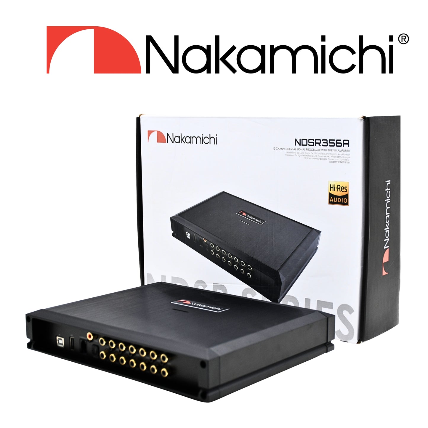 
                  
                    NAKAMICHI NDSR356A 12-Channel Digital Signal Processor With Built-In Amplifier
                  
                