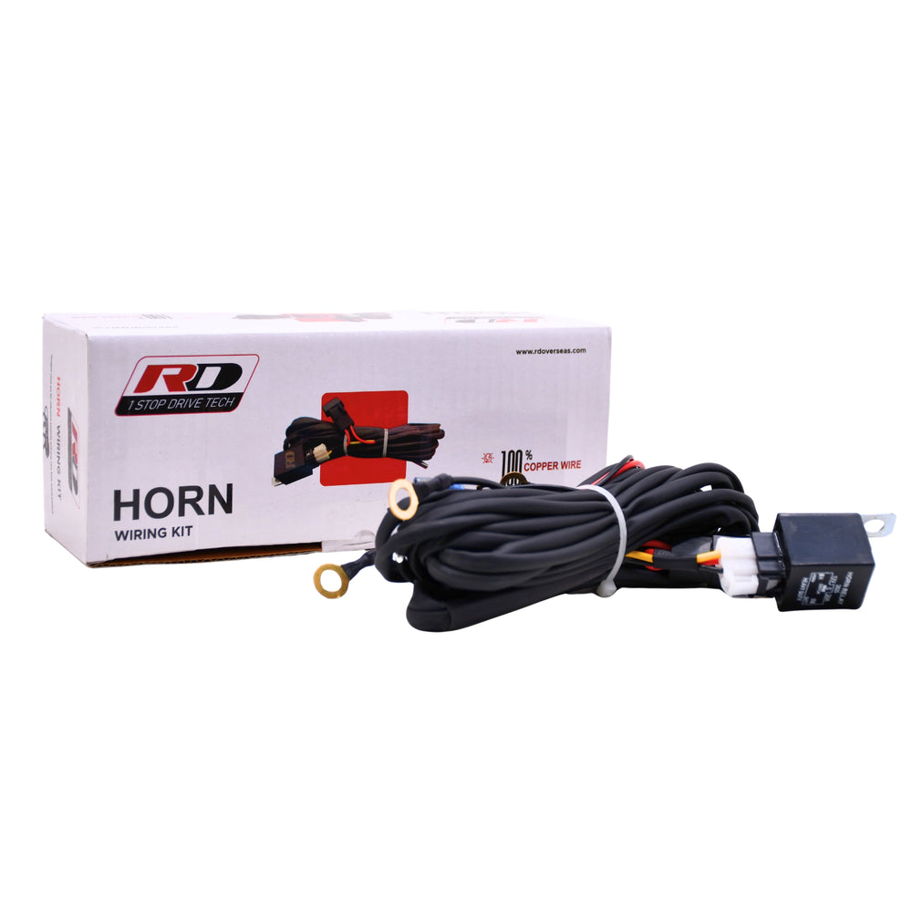RD Horn Relay With Wiring Kit-CHQ01 100% Copper