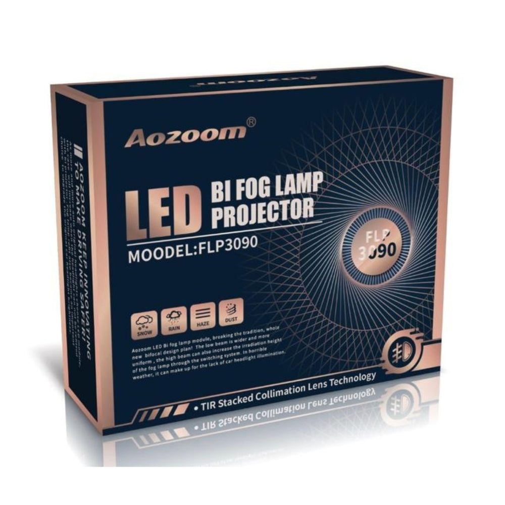 
                  
                    Aozoom LED Bi Fog Lamp Projector (FLP3090)-UNIVERSAL
                  
                