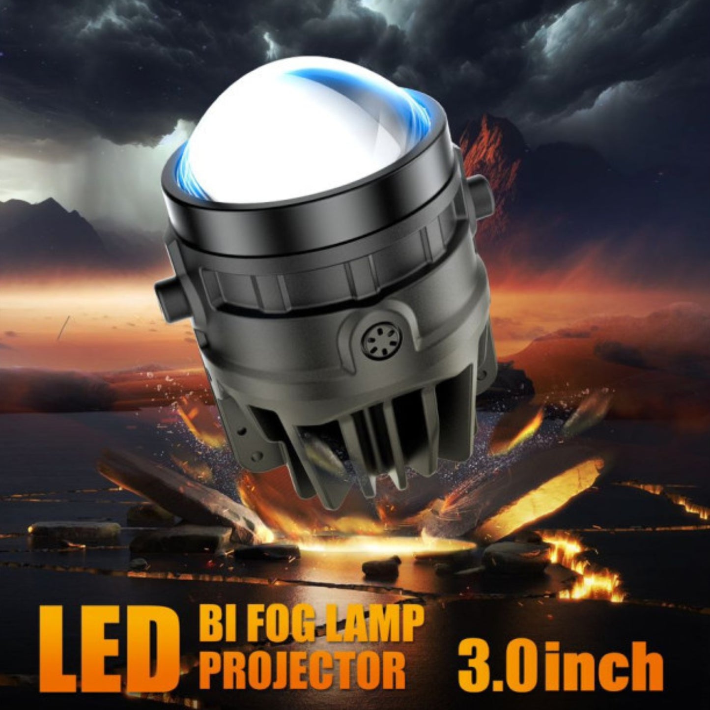 
                  
                    Aozoom LED Bi Fog Lamp Projector (FLP3090)-UNIVERSAL
                  
                