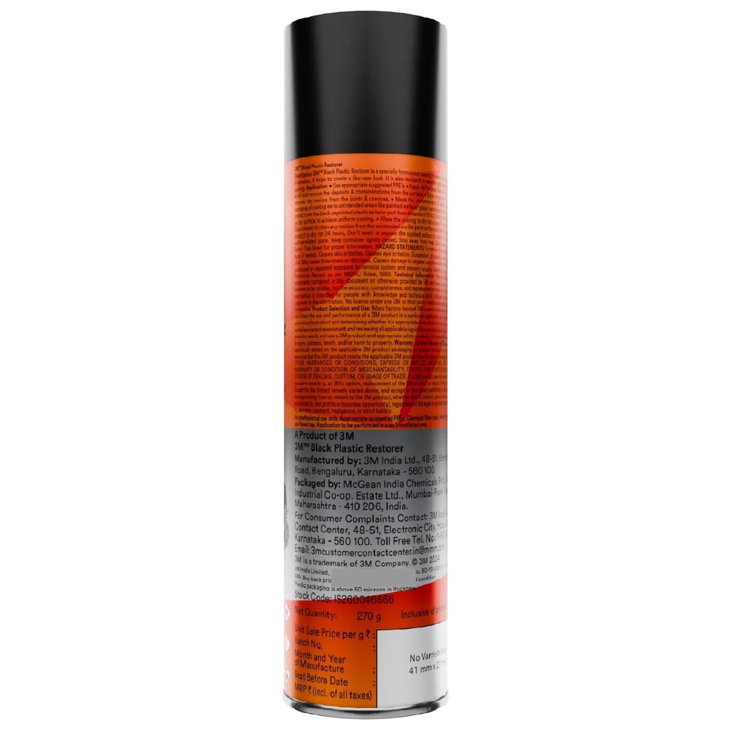 
                  
                    3M Black Plastic Restorer 330g
                  
                