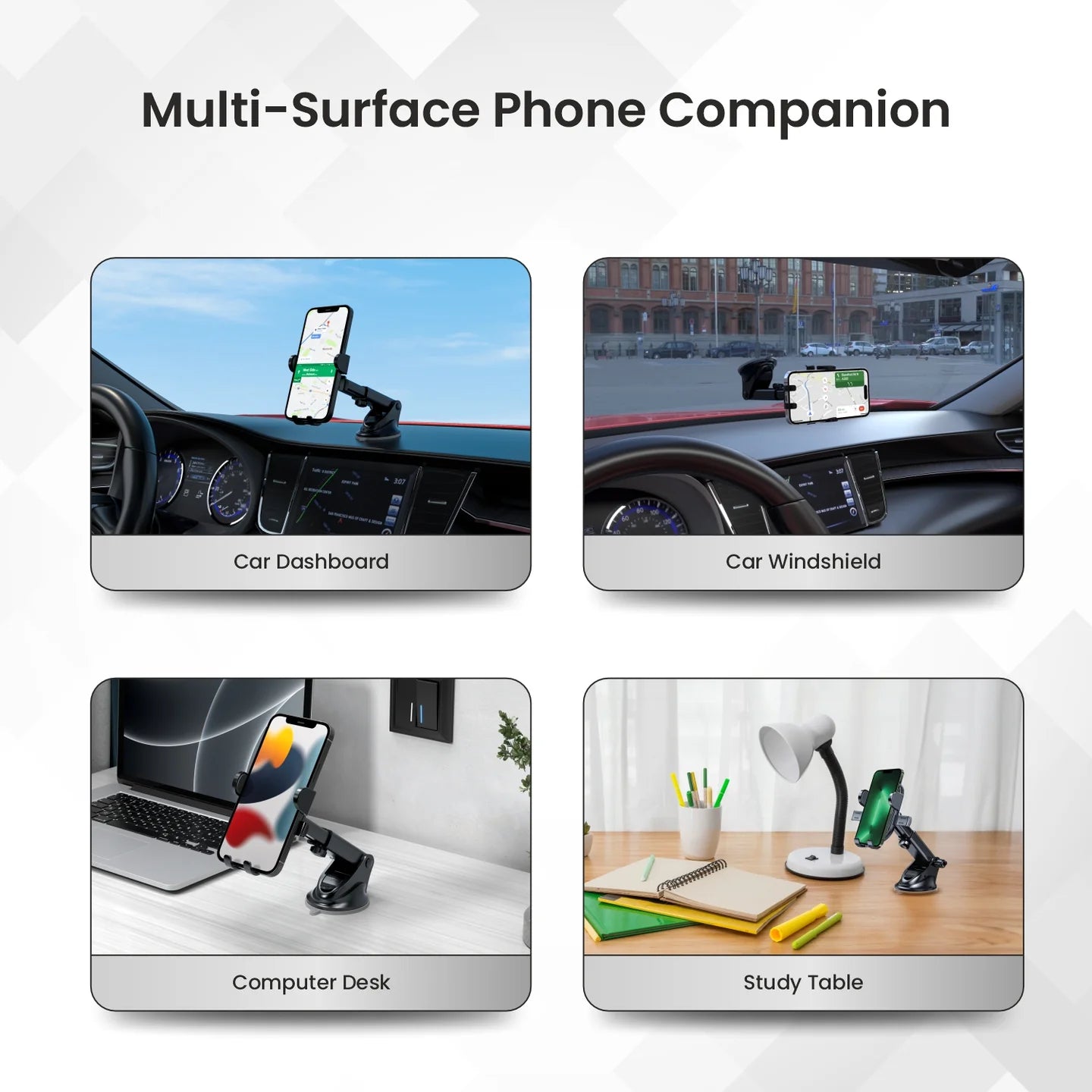 
                  
                    PORTRONICS CLAMP M3 Universal Mobile Holder
                  
                
