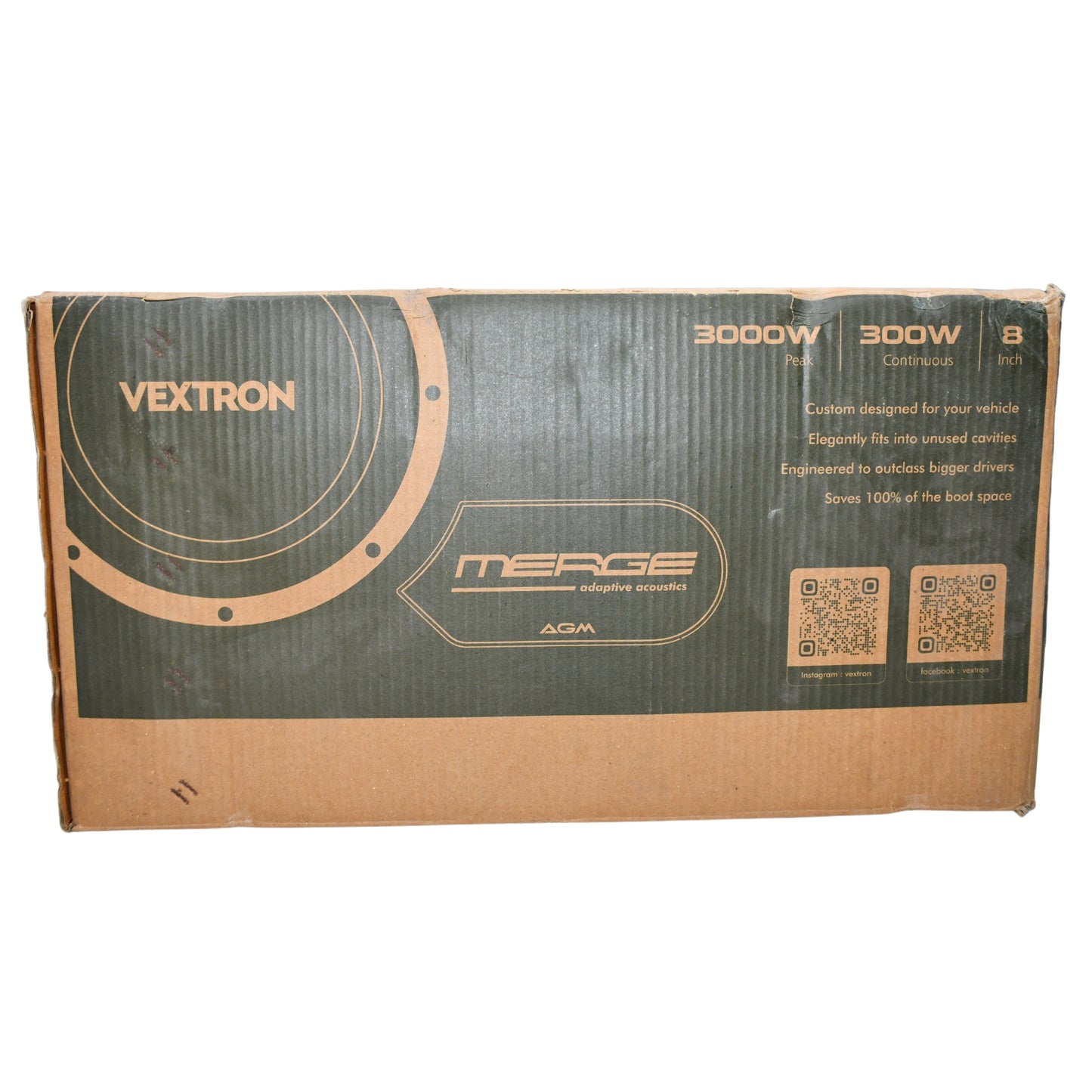
                  
                    VEXTRON Vehicle Specific Enclosed Subwoofer - Vextron Merge for The Grand Vitara / Toyota Hyryder
                  
                