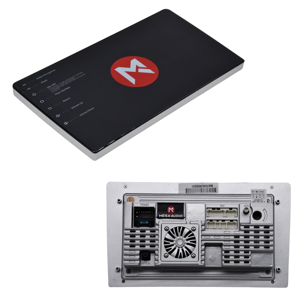 
                  
                    MEGA AUDIO HU-919-T9463R Car Radio Reciever 9 Inch (4GB+64GB)
                  
                